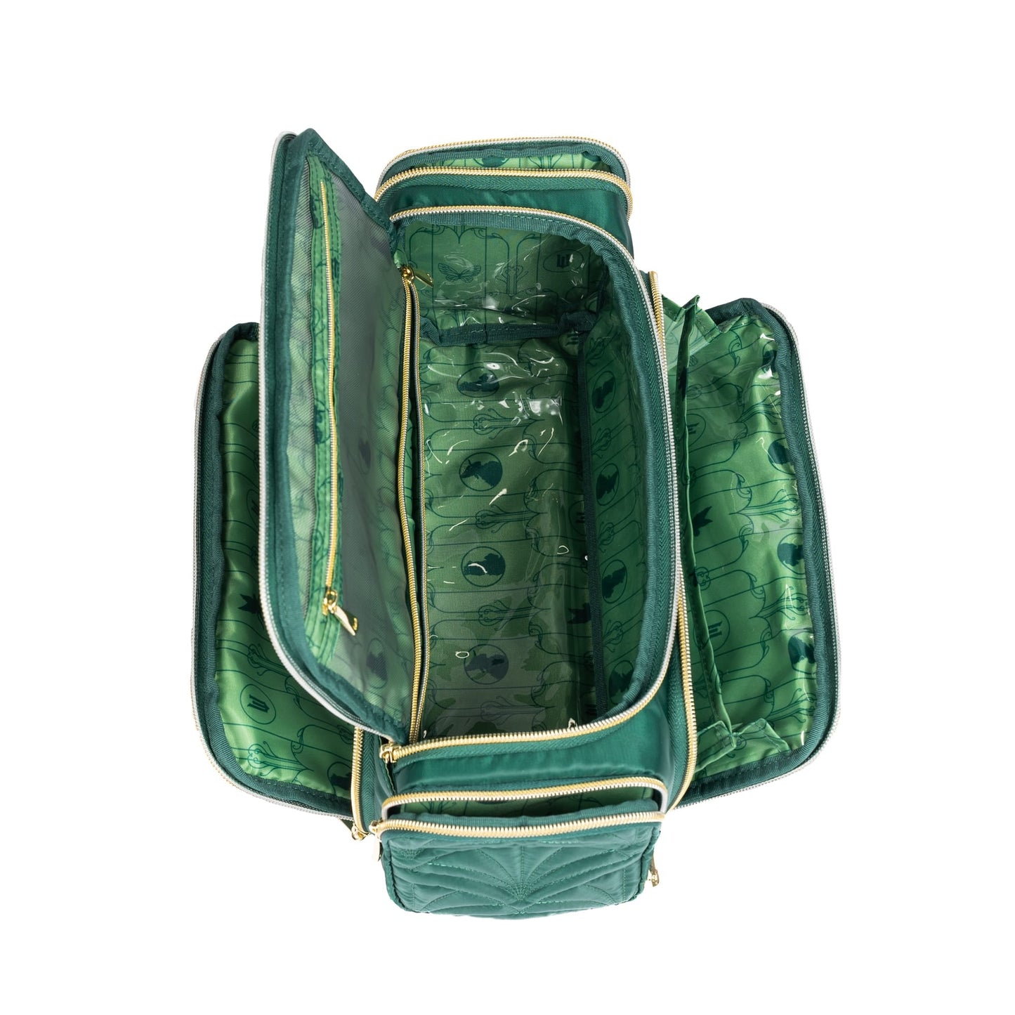 Wicked x Lug Trolley Cosmetic Case - WICKEDLY GREEN - 25318_Trolley_WickedlyGreen_Angle_05