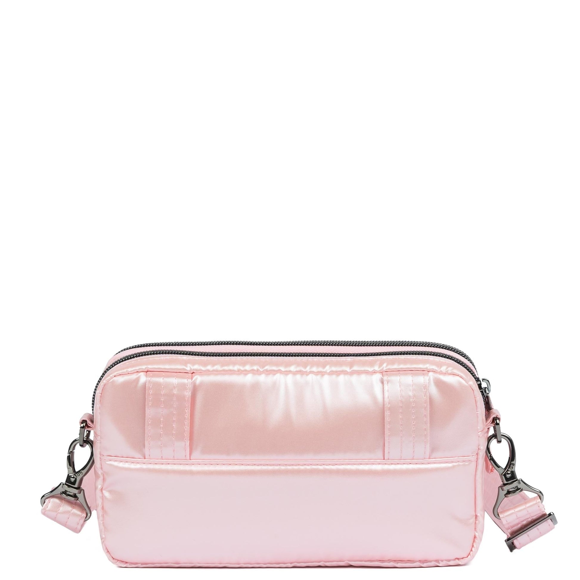 Coupe XL Plus Convertible Crossbody Bag - METALLIC BUBBLE PINK - 24551_CoupeXLPlus_MetallicBubblePink_Angle_05