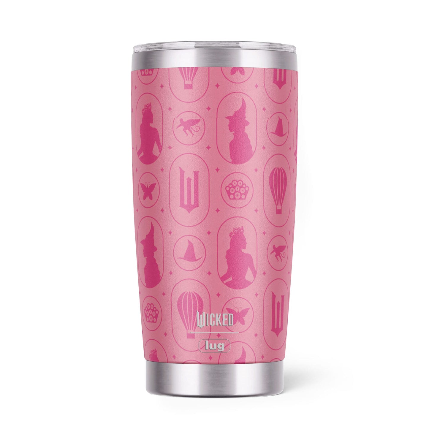 Wicked x Lug Guzzle Tumbler - WICKED PINK - 24701_Wicked_Guzzle_WickedPink_Angle_01