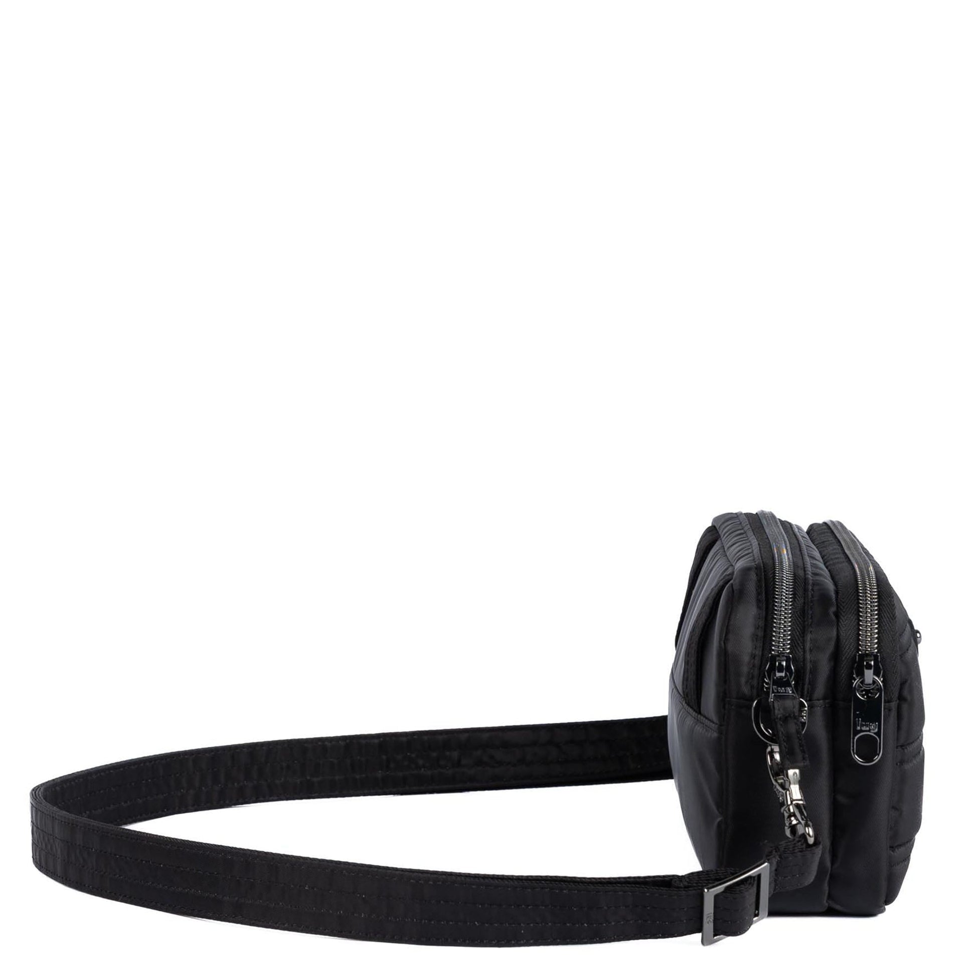 Coupe XL Plus Convertible Crossbody Bag with Charm Bar - BLACK - 24758_CoupeXLPlus-w-CharmBar_Black_Angle_03