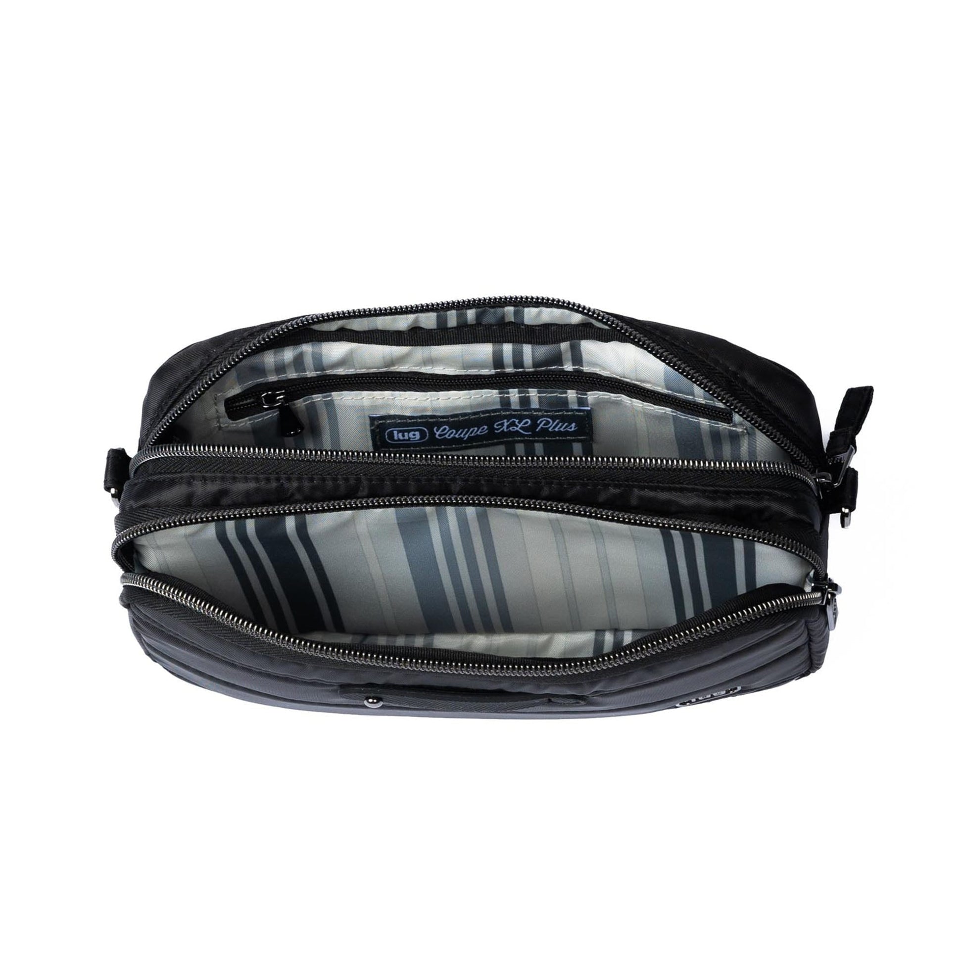 Coupe XL Plus Convertible Crossbody Bag with Charm Bar - BLACK - 24758_CoupeXLPlus-w-CharmBar_Black_Angle_06