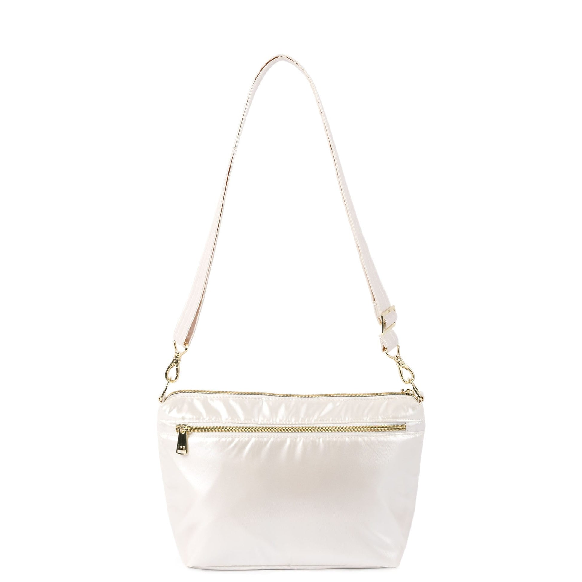 Flare 2 Crossbody Bag with Puller - METALLIC DIAMOND - 24774_Flare2wPuller_MetallicDiamond_Angle_04