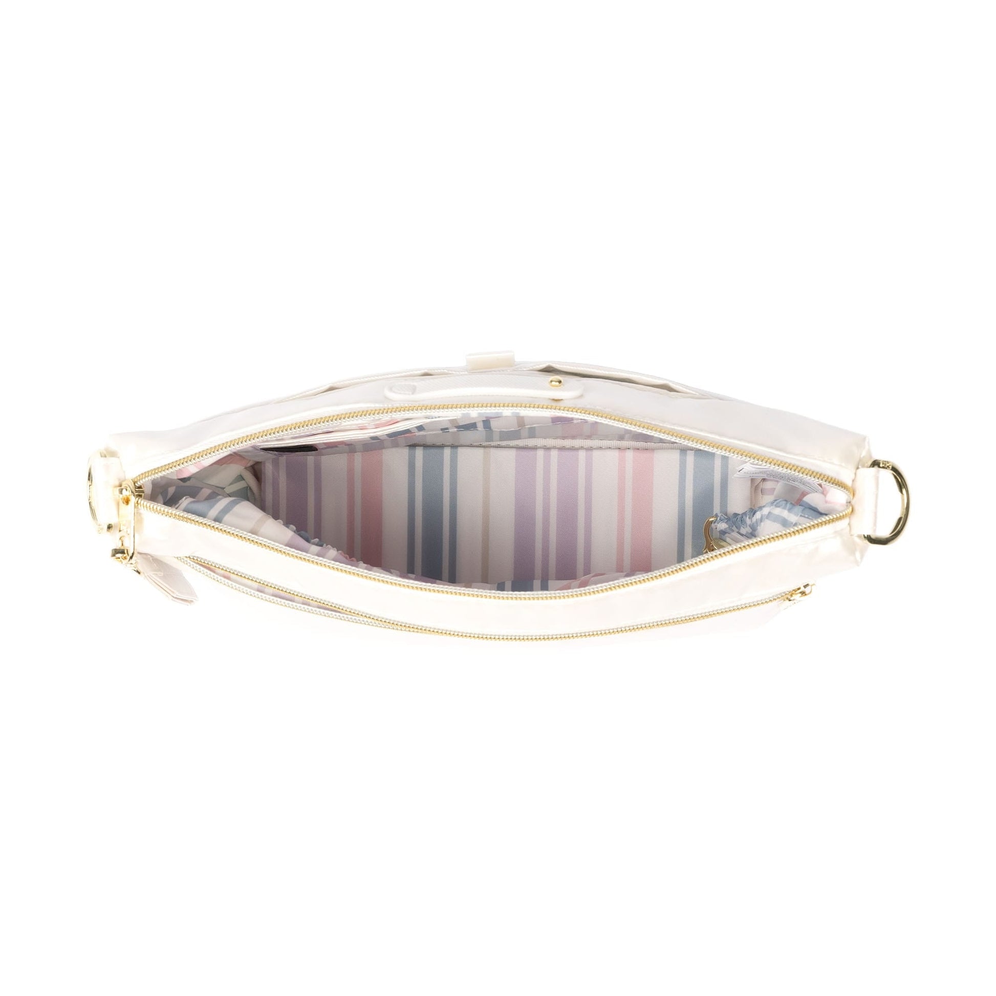 Flare 2 Crossbody Bag with Puller - METALLIC DIAMOND - 24774_Flare2wPuller_MetallicDiamond_Angle_05