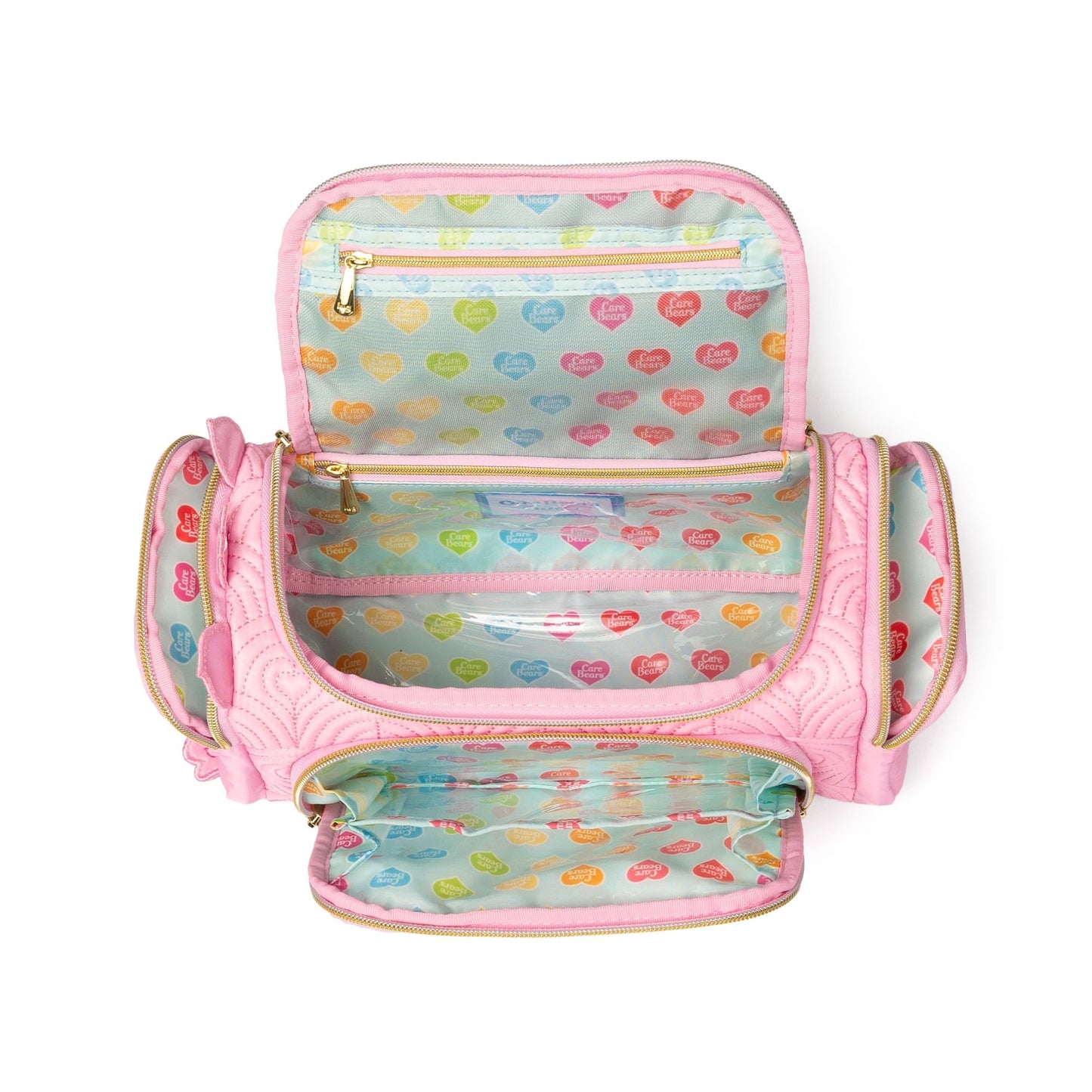 Care Bears x Lug Trolley Medium - CHEER BEAR - 24789_LugxCareBears_TrolleyMedium_CheerBear_Angle_06