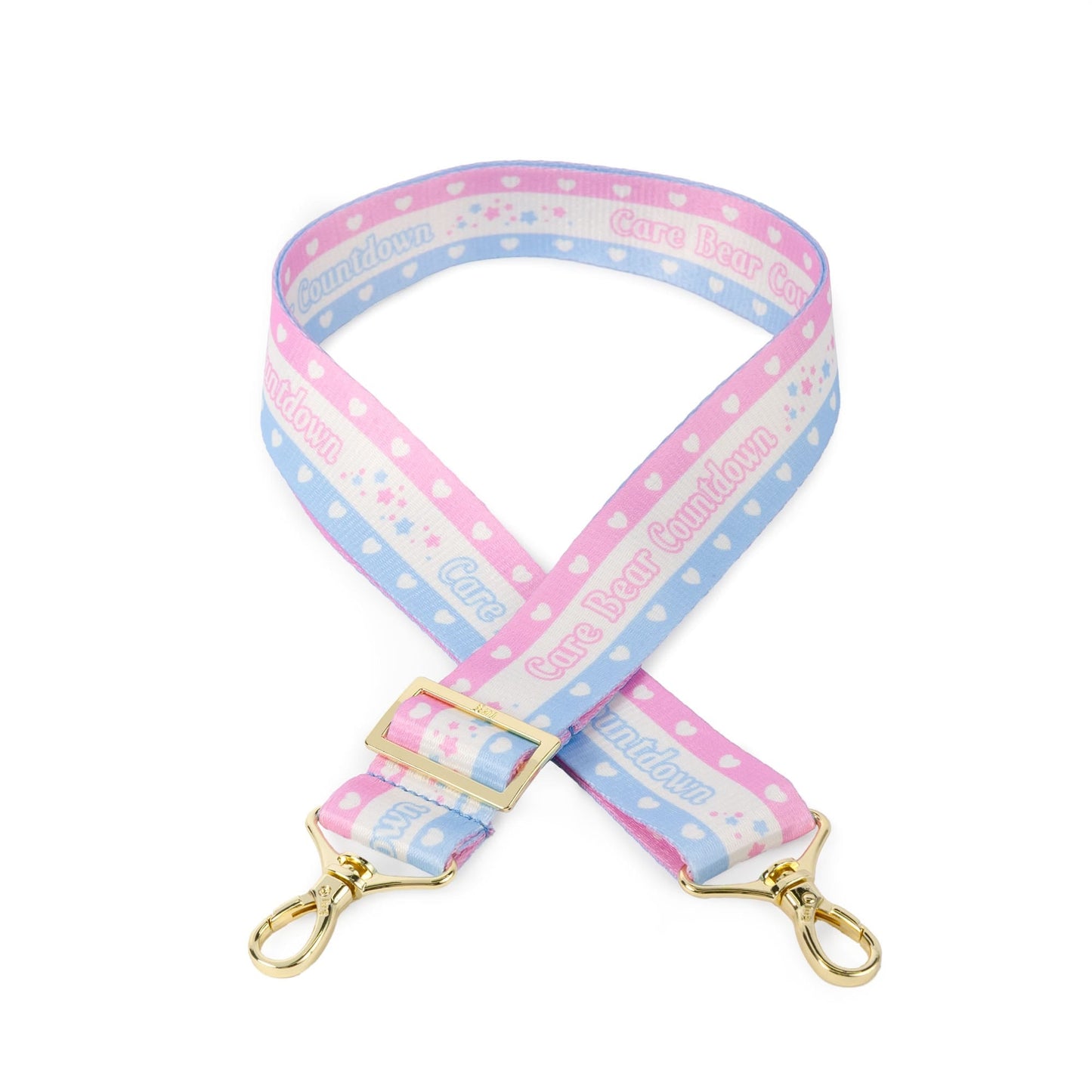 Care Bears x Lug 1.5" Classic Webbed Strap - CARE BEAR COUNTDOWN - 24800_LugxCareBears_Strap_CareBearCountdown_Angle_01