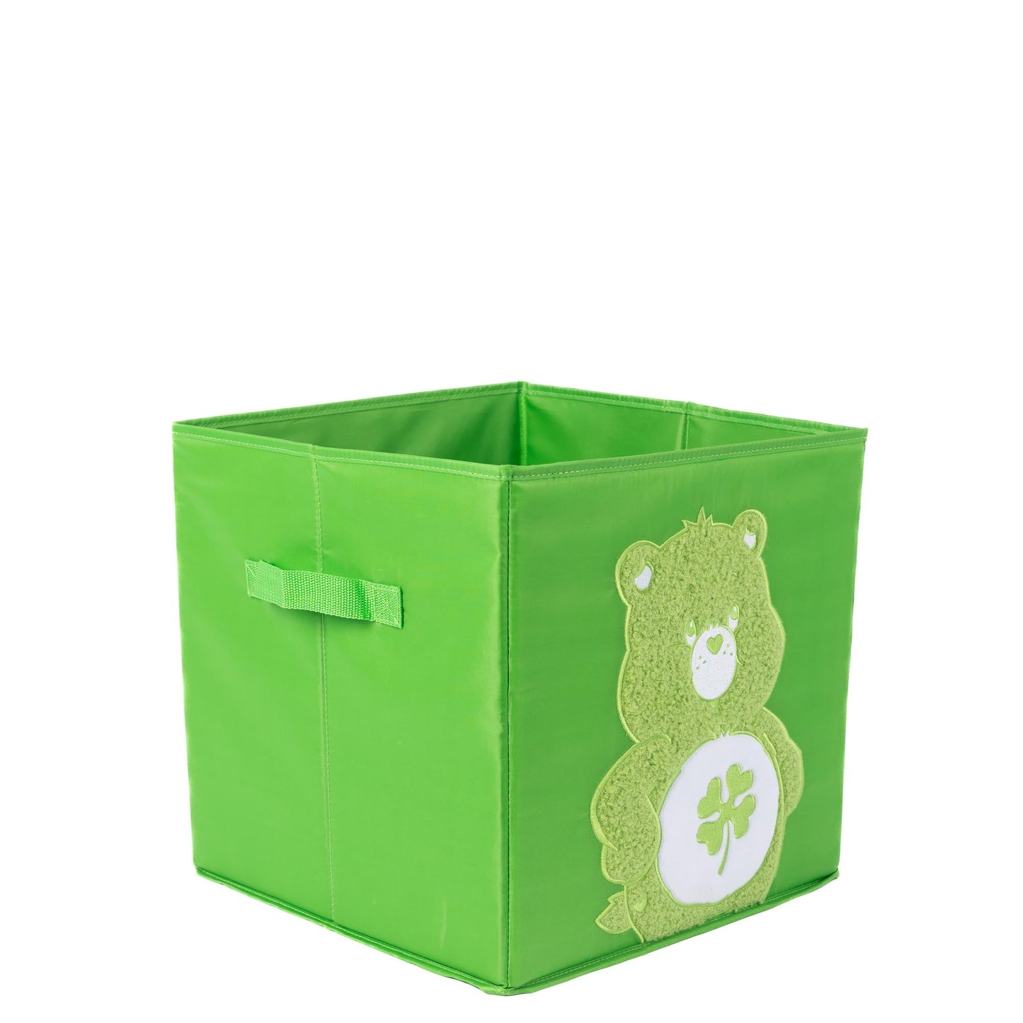 Care Bears x Lug Stardust Collapsible Storage Cube - GOOD LUCK BEAR - 24858_LugxCareBears_StardustCube_GoodLuckBear_Angle_02