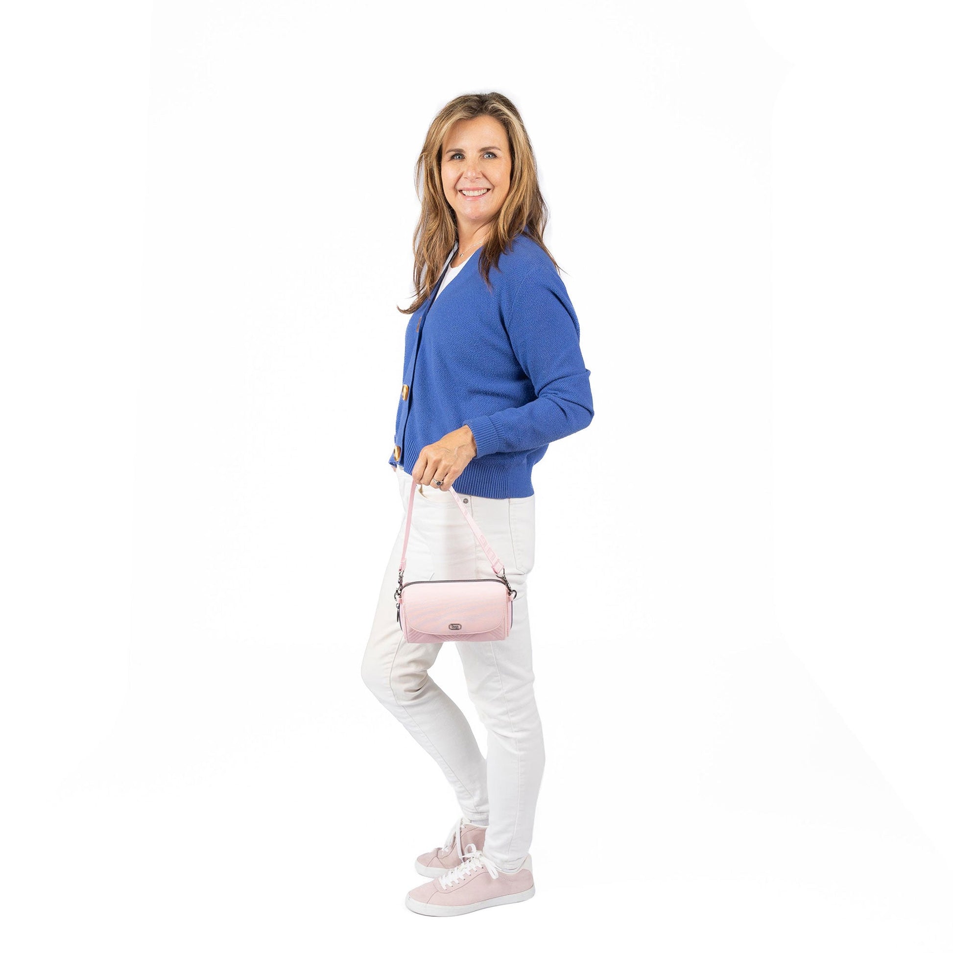 1.5" Lug Webbed Shoulder Strap - - 24877_LugShoulderStrap_BubblePink_Proportion_01_94e4a86f-e423-4ab3-be45-a875c4fcbb79