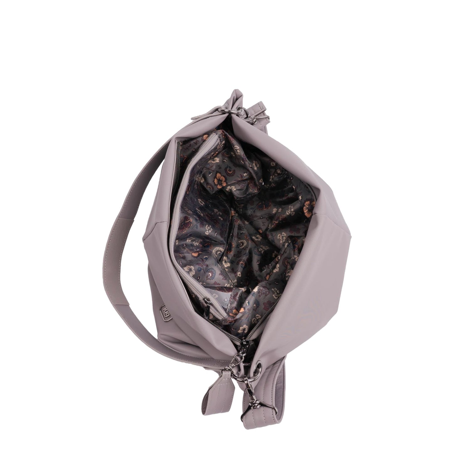 Plunge 2 Satin Luxe VL Carry-All Crossbody Bag - PEARL - 24954_Plunge_SatinLuxe_Pearl_Angle_05