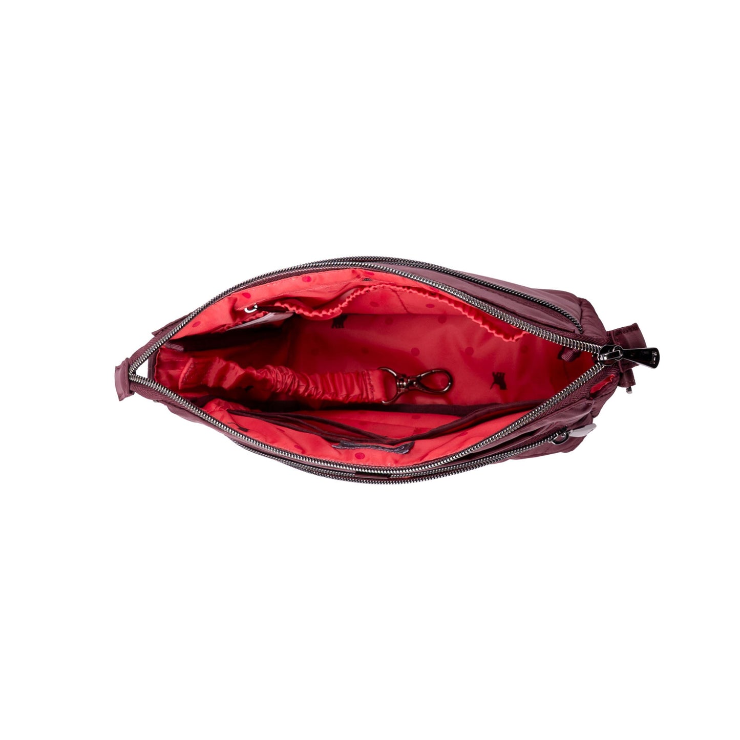 Dash Classic Crossbody - WINE RED - 24969_Dash_WineRed_Angle_05