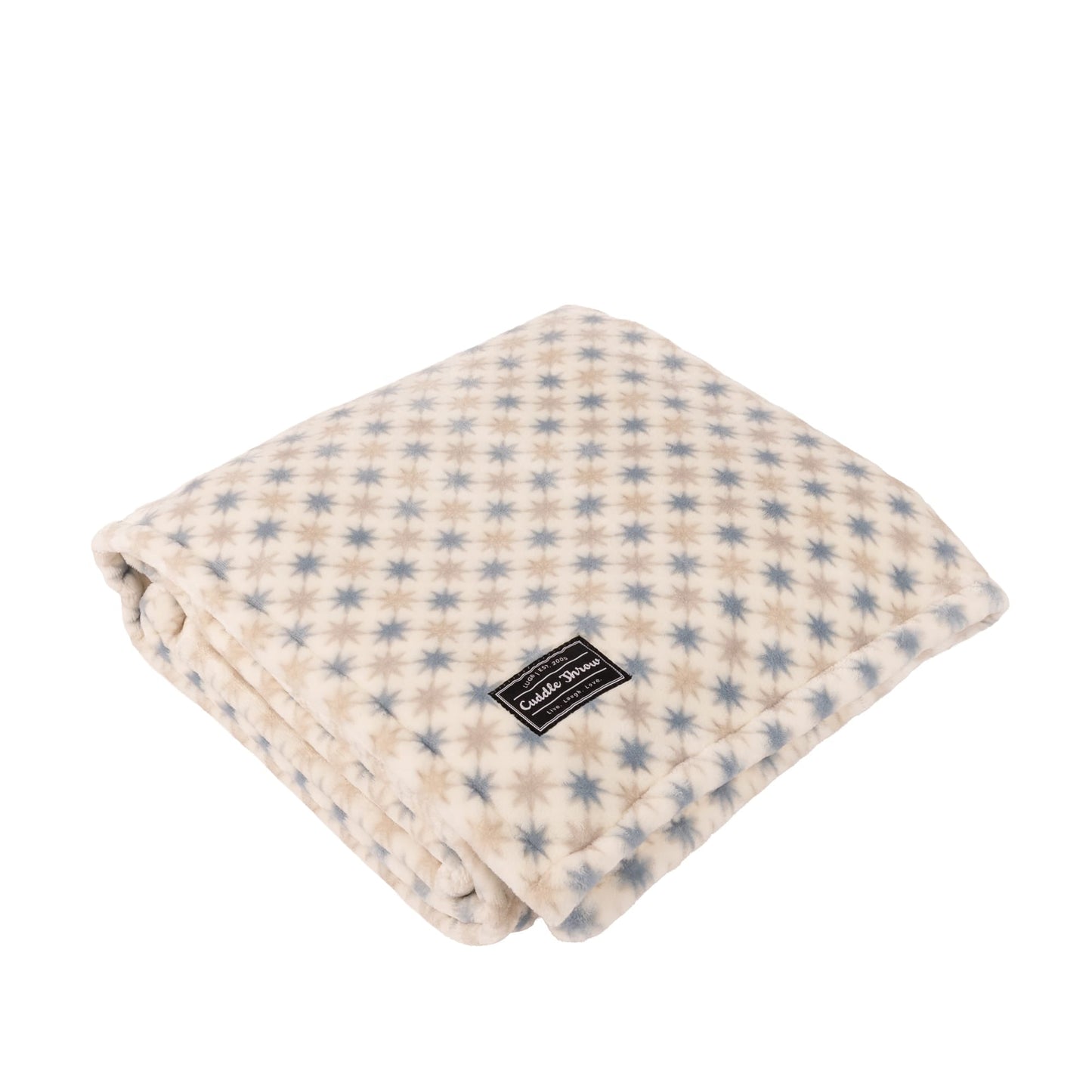 Cuddle Throw Blanket - NORTH STAR BLUE MOON - 24990_CuddleThrow_NorthStarBlueMoon_Angle_01