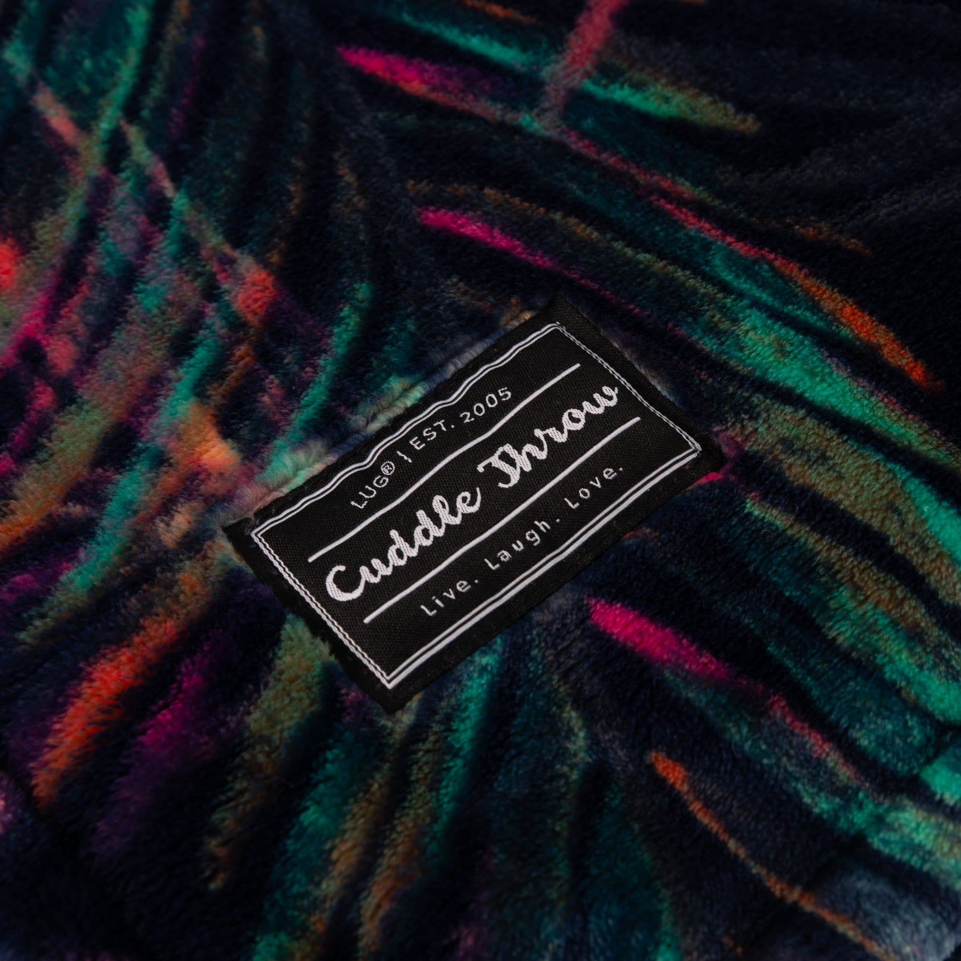Cuddle Throw Blanket - TROPICAL MULTI - 24993_CuddleThrow_TropicalMulti_Angle_02