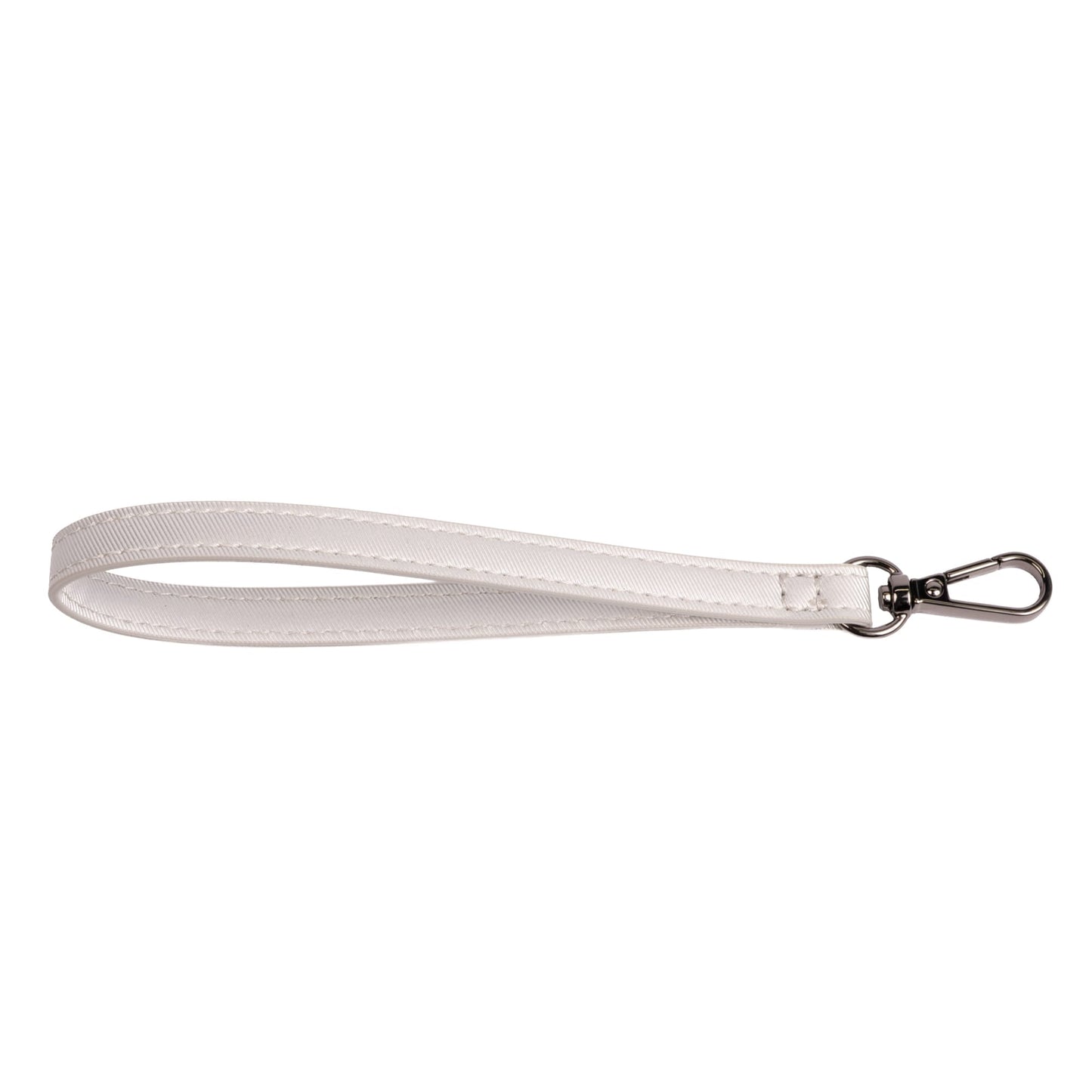 Wristlet Satin Luxe VL Strap - METALLIC SILVER - 25144_WristletStrap_SatinLuxe_MetallicSilver_Angle_01