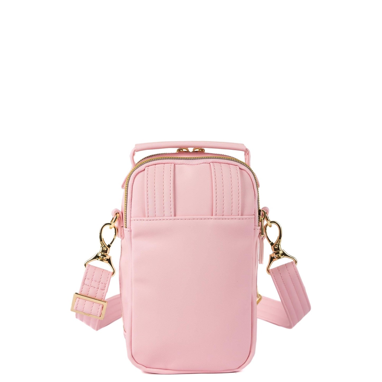 Wicked x Lug Skeeter Mini Bridge SE Satin Luxe VL Convertible Crossbody Bag - OZ BUBBLE PINK - 25290_Wicked_SkeeterMini_BubblePink_Angle_04