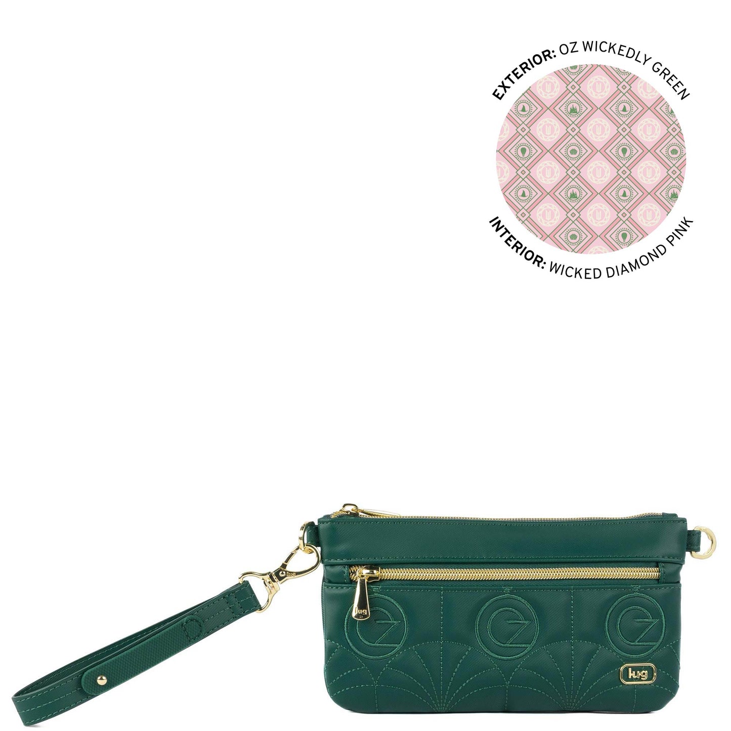 Wicked x Lug Super Metro XL Satin Luxe VL Pouch - OZ WICKEDLY GREEN - 25297_Wicked_SuperMetroSatinLuxe_OzWickedlyGreen_Angle_01_q47pd9