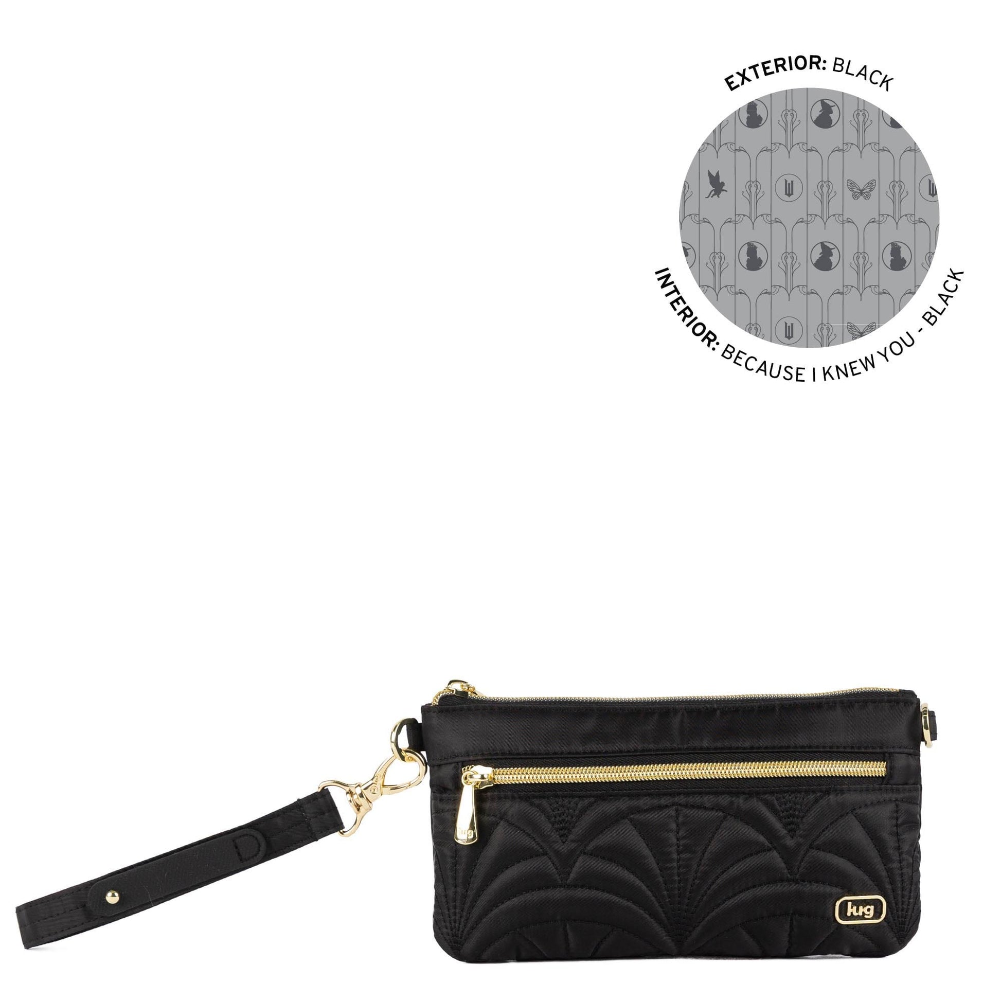 Wicked x Lug Super Metro XL Pouch - BLACK - 25315_Wicked_SuperMetroXL_Black_Angle_01