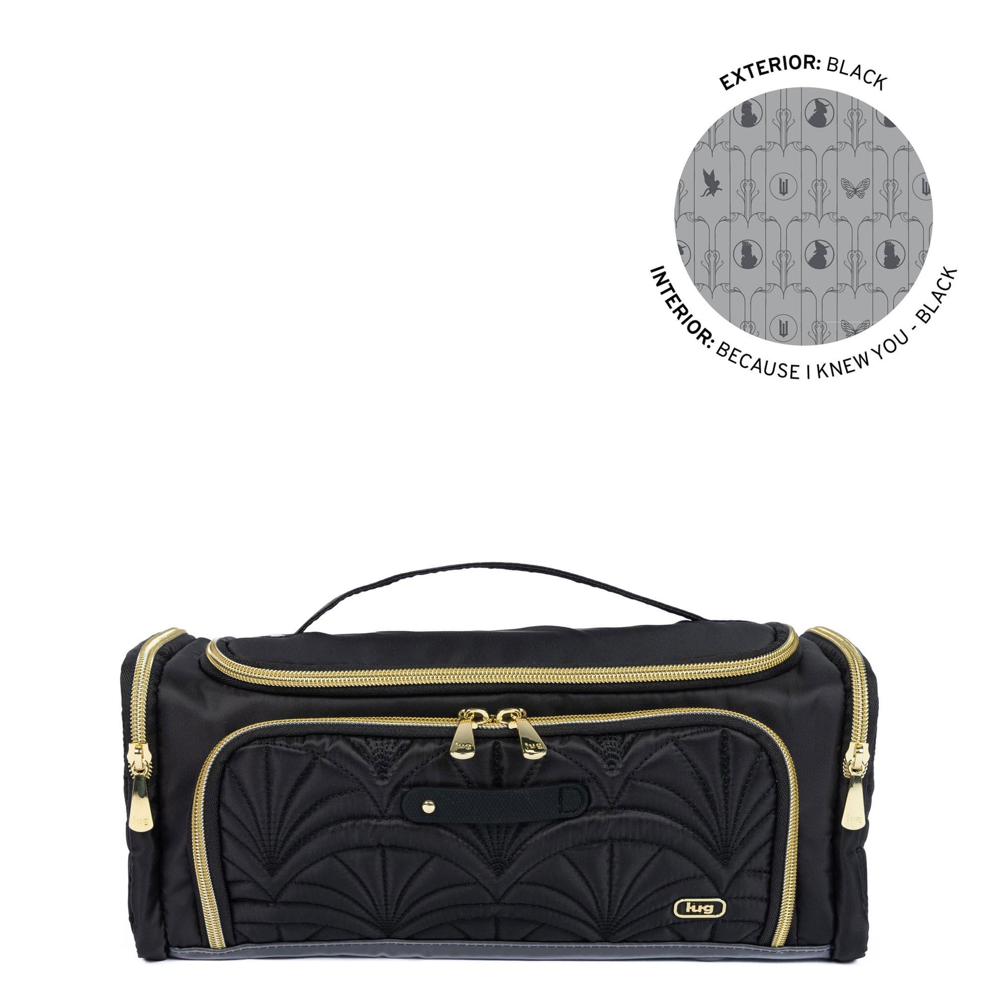 Wicked x Lug Trolley Cosmetic Case - BLACK - 25320_Trolley_Black_Angle_01_c3dd7dc0-8f2a-4f32-8b2e-c146cc655e24