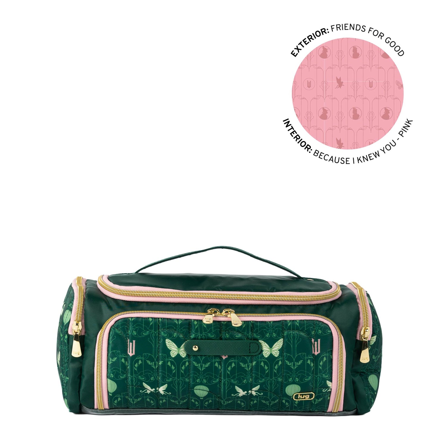 Wicked x Lug Trolley Cosmetic Case - FRIENDS FOR GOOD - 25322_Trolley_FriendsForGood_Angle_01