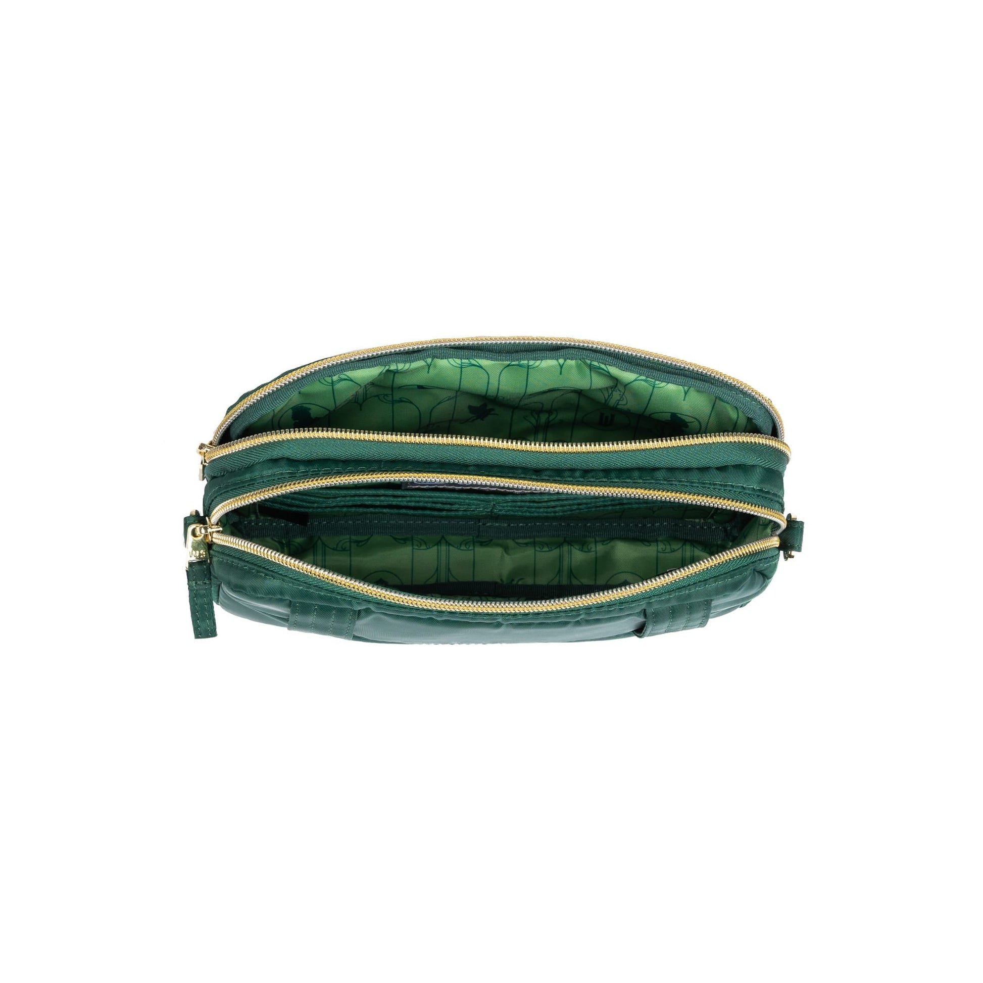 Wicked x Lug Coupe XL Plus Convertible Crossbody Bag - WICKEDLY GREEN - 25324_CoupeXLPluswCharmBar_WickedlyGreen_Angle_06
