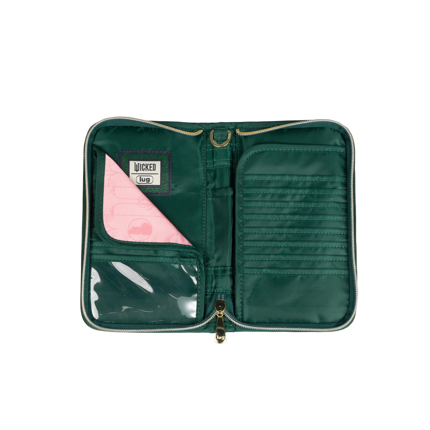 Wicked x Lug Tandem Zip RFID Wallet