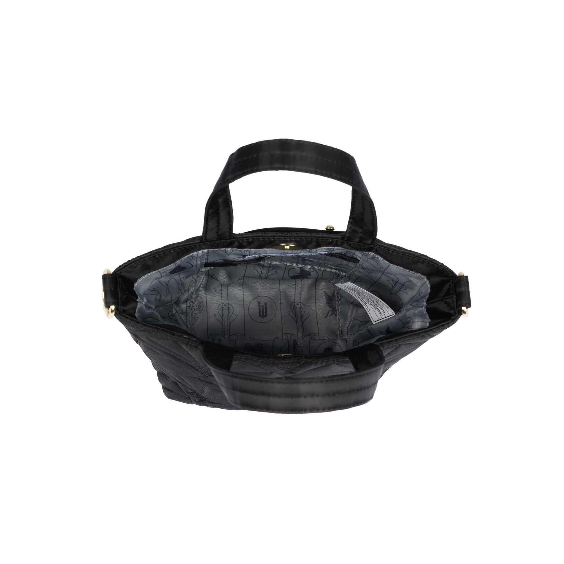 Wicked x Lug Tip Toe Crossbody Bag - BLACK - 25348_Wicked_TipToe_Black_Angle_05