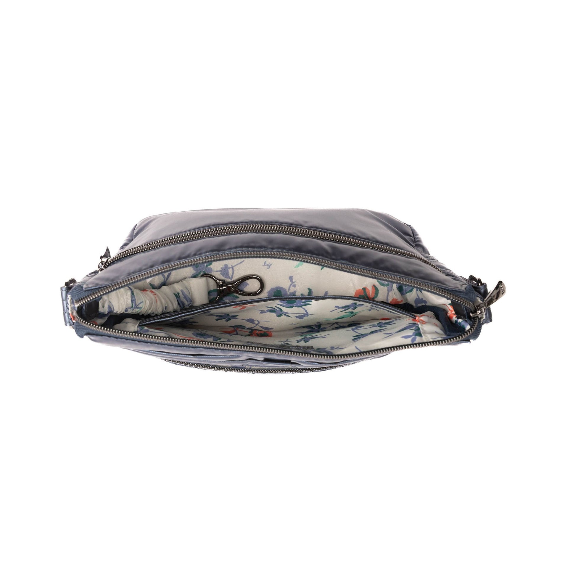 Dash Classic Crossbody - METALLIC INDIGO 2 - 25385_Dash_MetallicIndigo_Angle_05