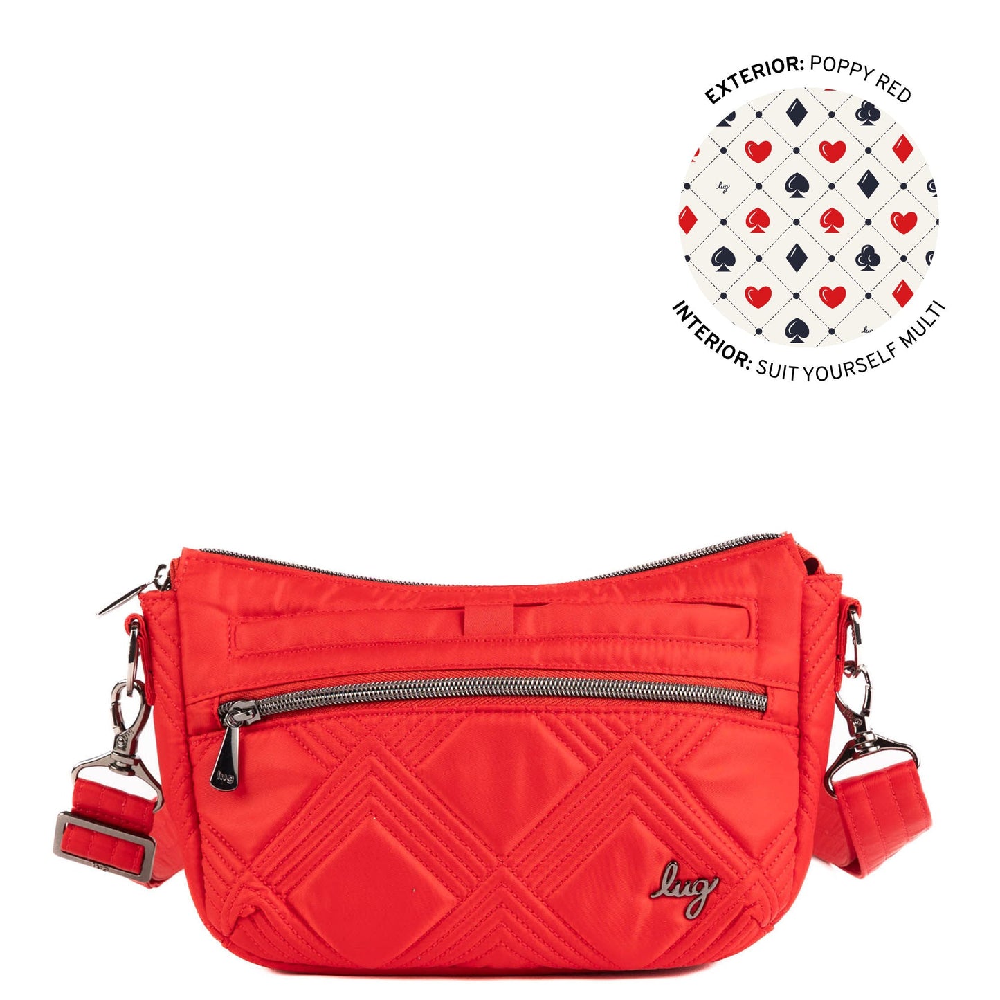 Dash Classic Crossbody - POPPY RED - 25386_Dash_PoppyRed_Angle_01
