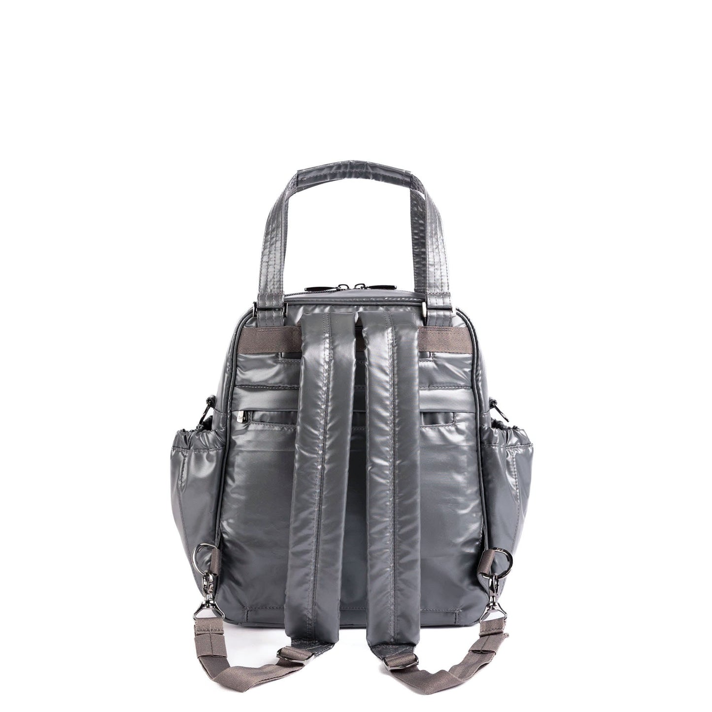 Legacy Collection Mini Puddle Jumper Convertible Tote Bag - METALLIC STORM - 25401_Legacy_MiniPuddleJumper_MetallicStorm_Angle_04_9i17p1