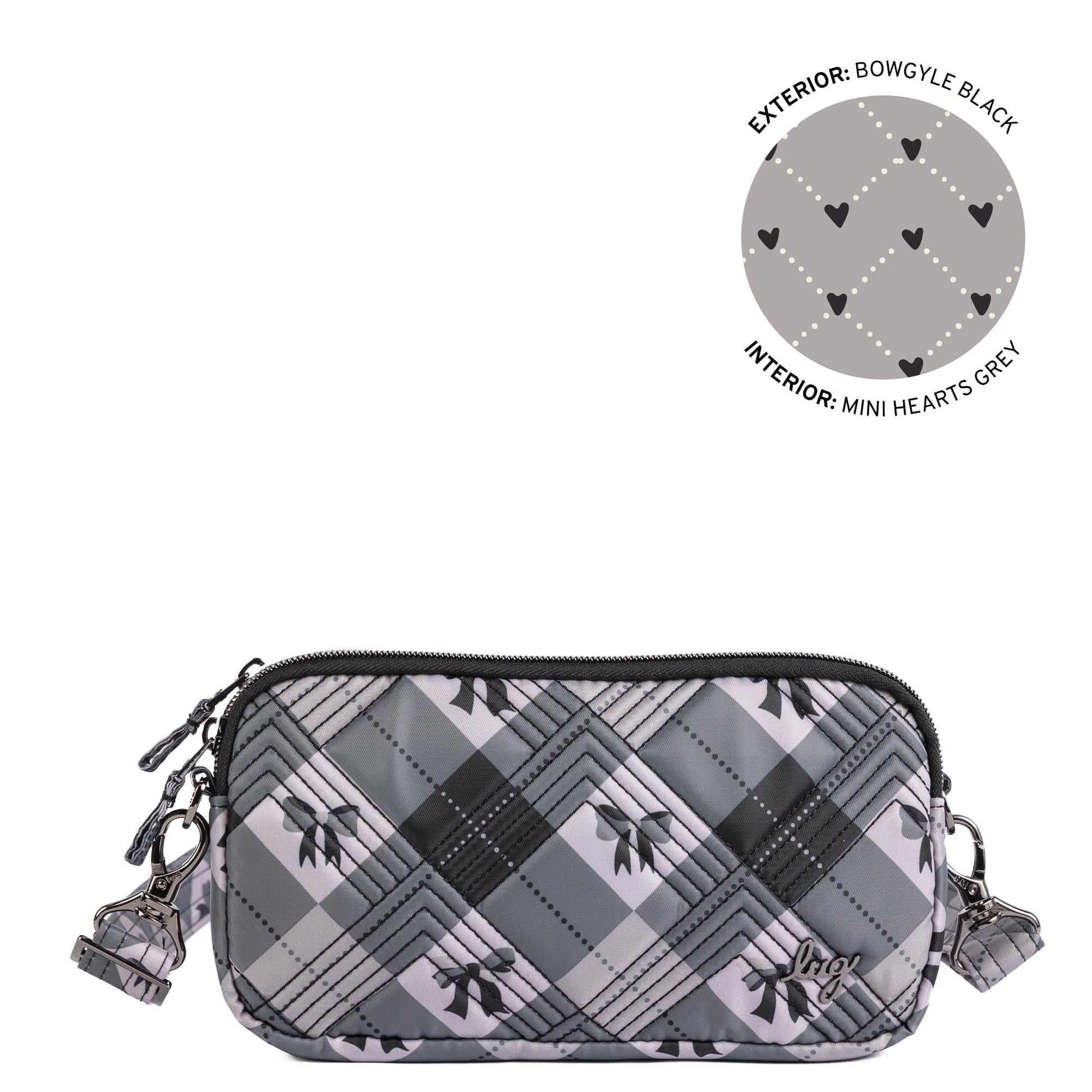 Coupe XL Convertible Crossbody Bag - BOWGYLE BLACK - 25419_CoupeXL_BowgyleBlack_Angle_01