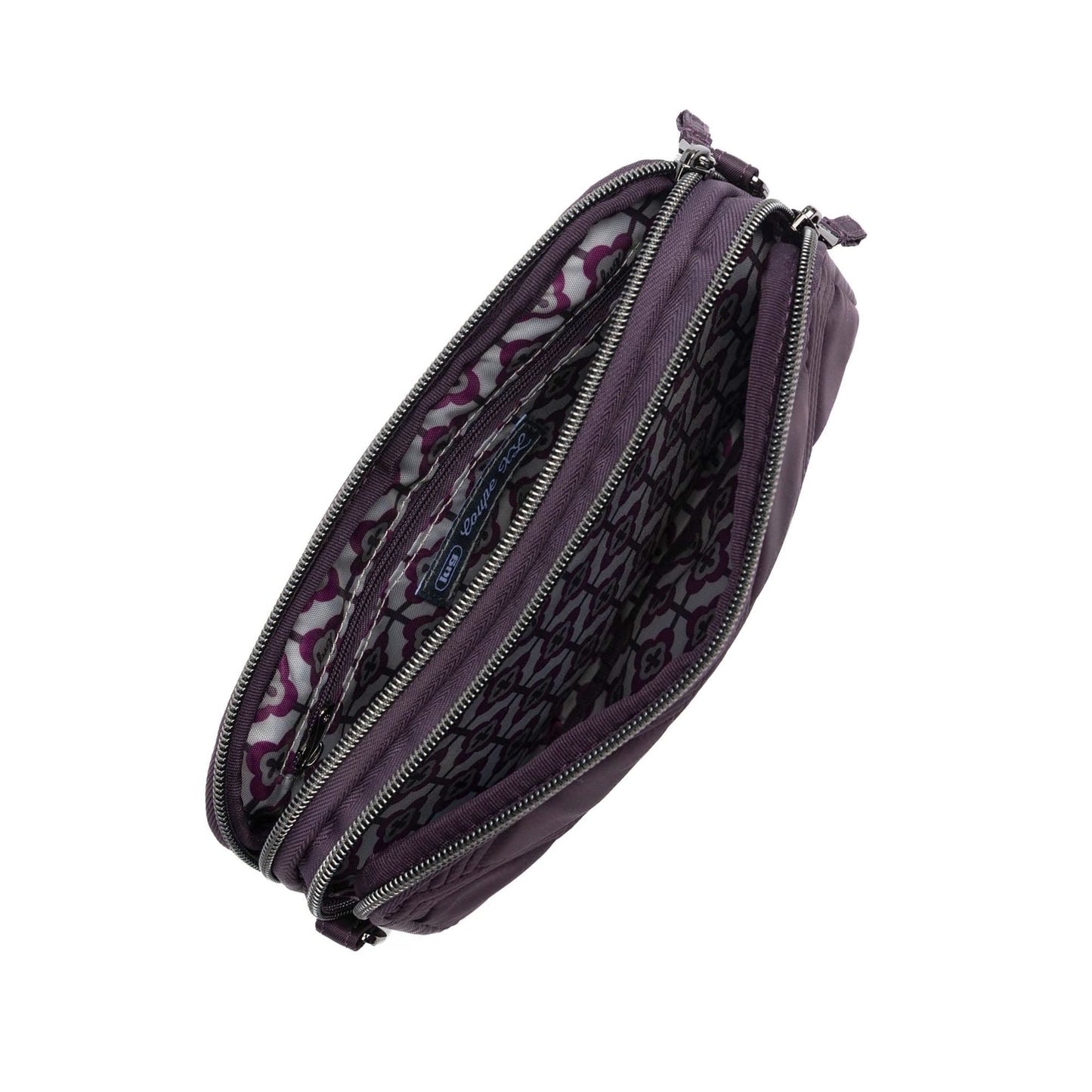 Coupe XL Convertible Crossbody Bag - PLUM - 25420_CoupeXL_Plum_Angle_06
