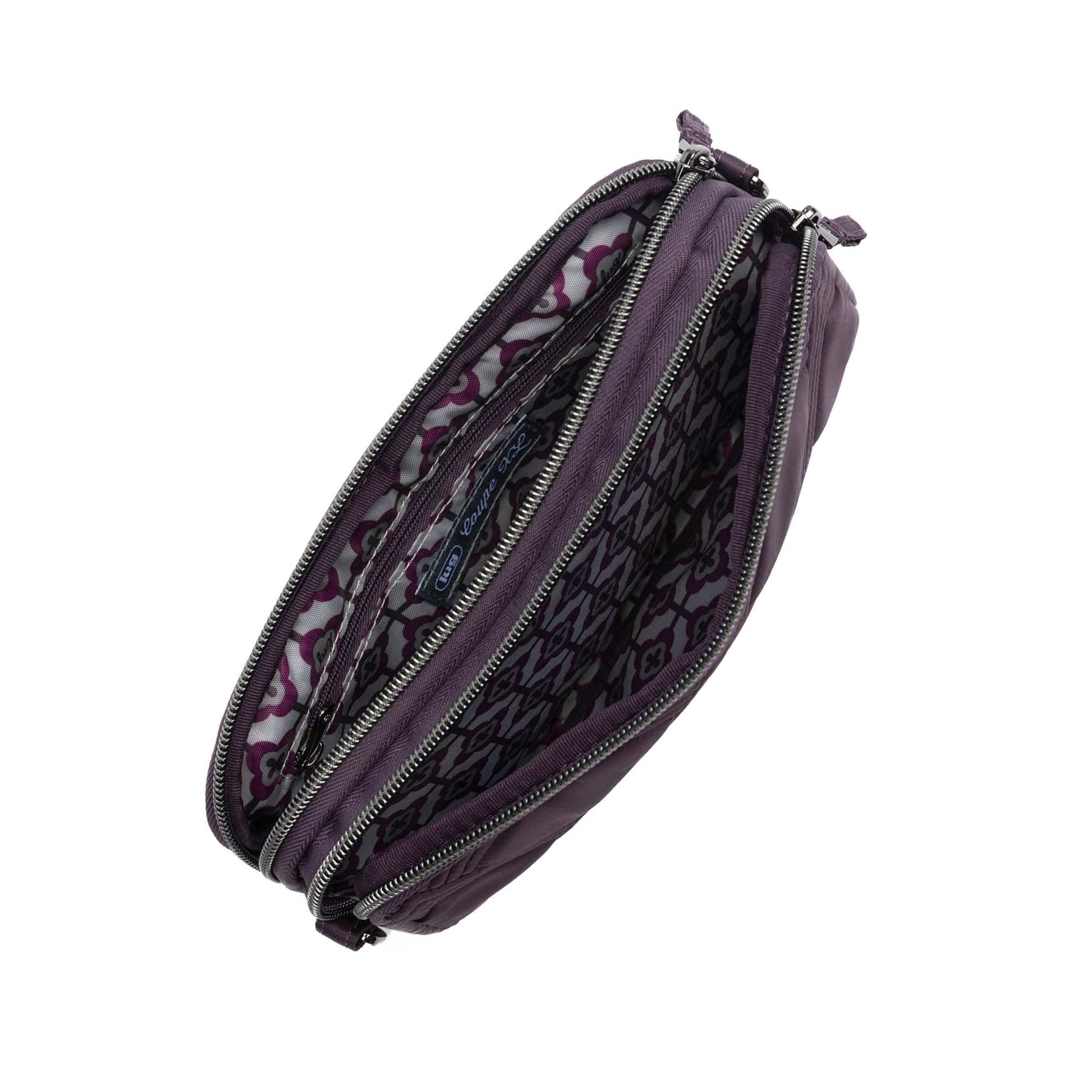 Coupe XL Convertible Crossbody Bag - PLUM - 25420_CoupeXL_Plum_Angle_06