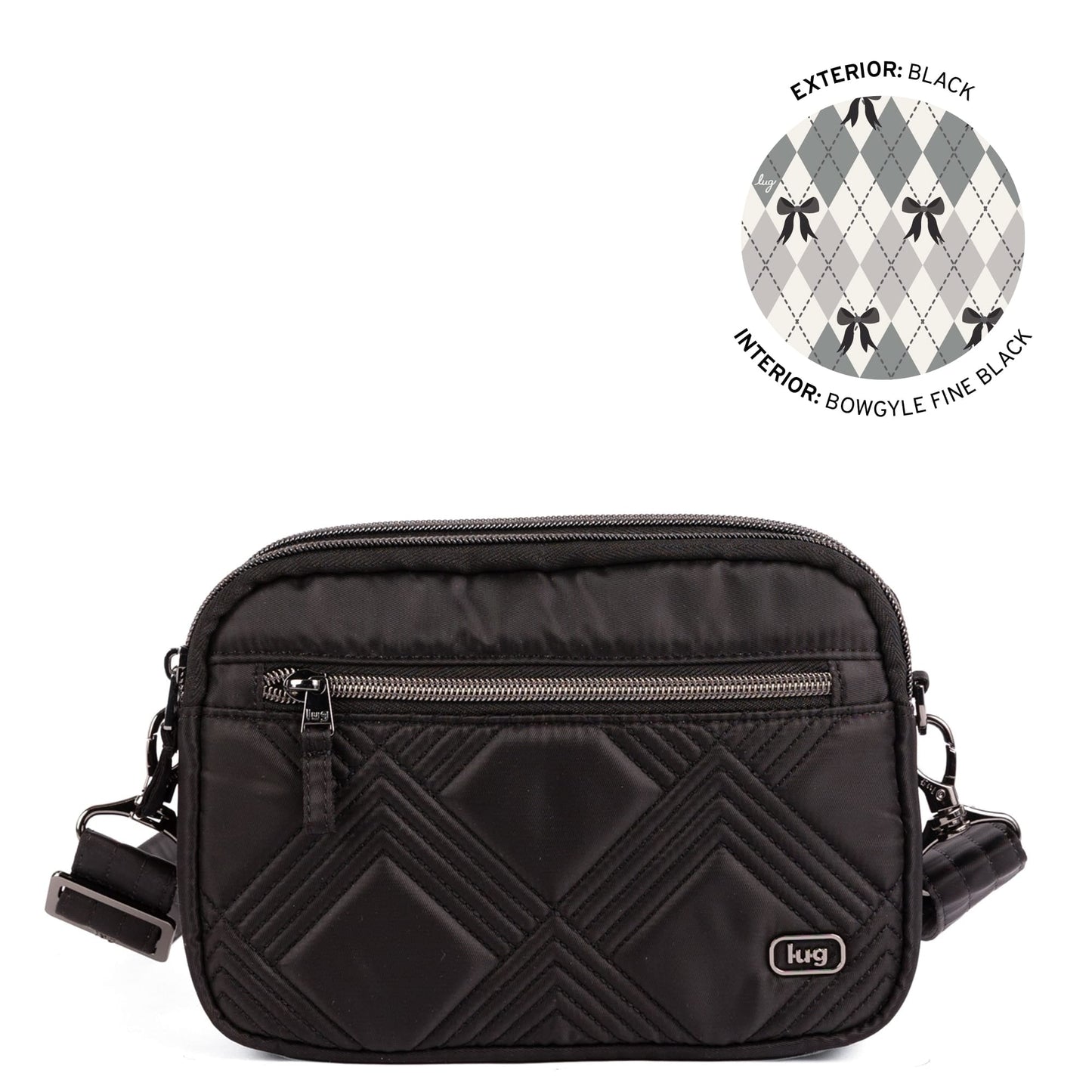 Super Coupe 2 Convertible Crossbody Bag - BLACK 2 - 25445_Super-Coupe-2_Black-2_Angle_01