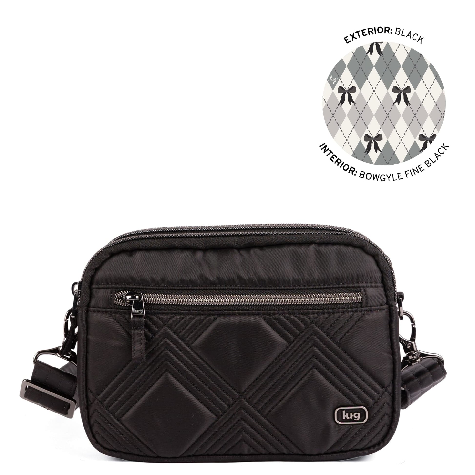 Super Coupe 2 Convertible Crossbody Bag - BLACK 2 - 25445_Super-Coupe-2_Black-2_Angle_01