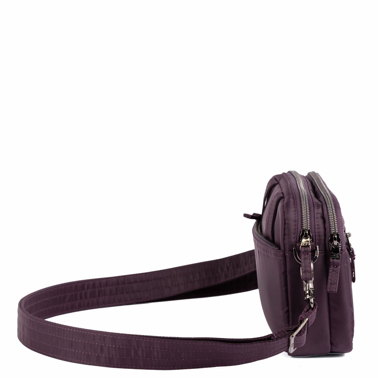 Super Coupe 2 Convertible Crossbody Bag - PLUM - 25446_Super-Coupe-2_Plum_Angle_03