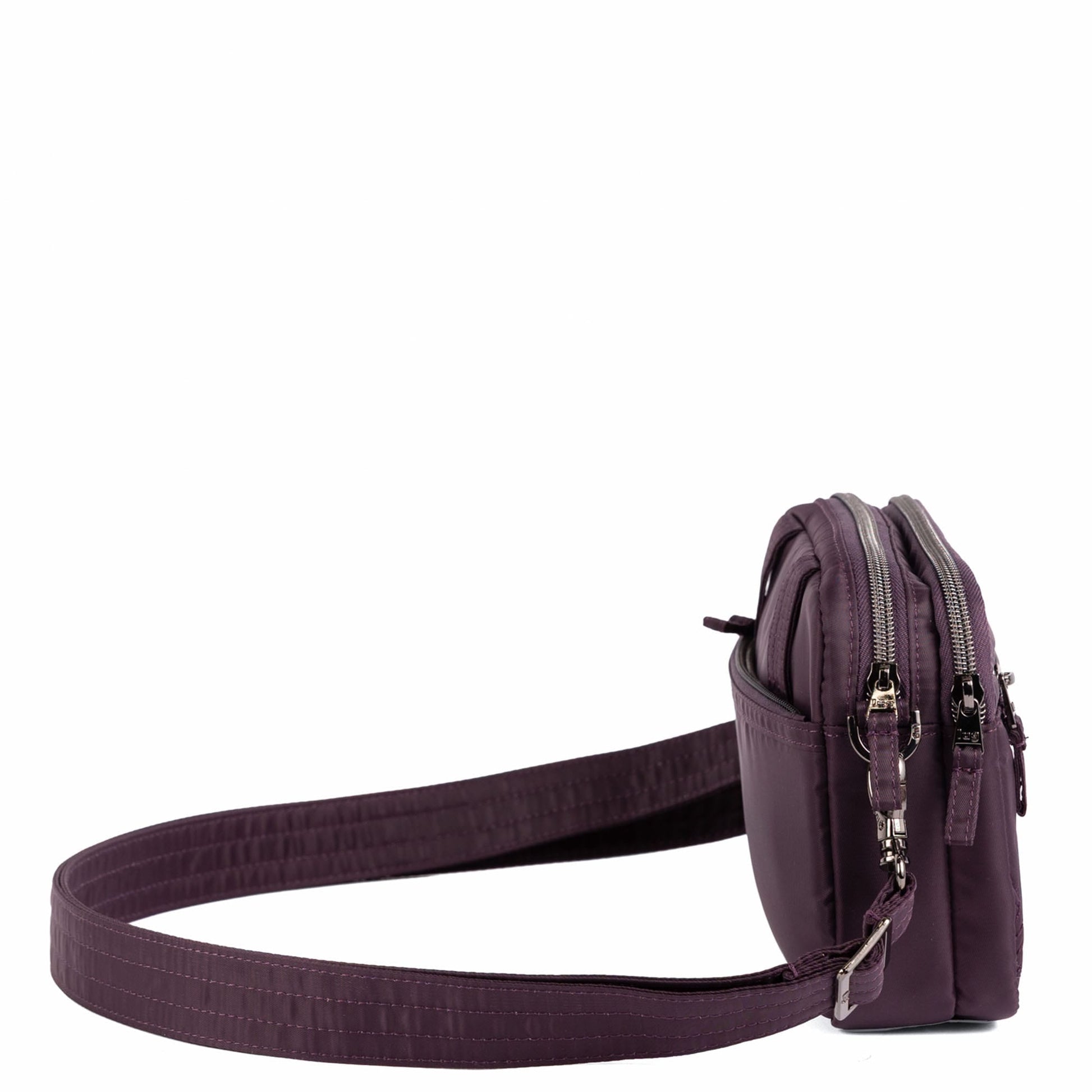 Super Coupe 2 Convertible Crossbody Bag - PLUM - 25446_Super-Coupe-2_Plum_Angle_03