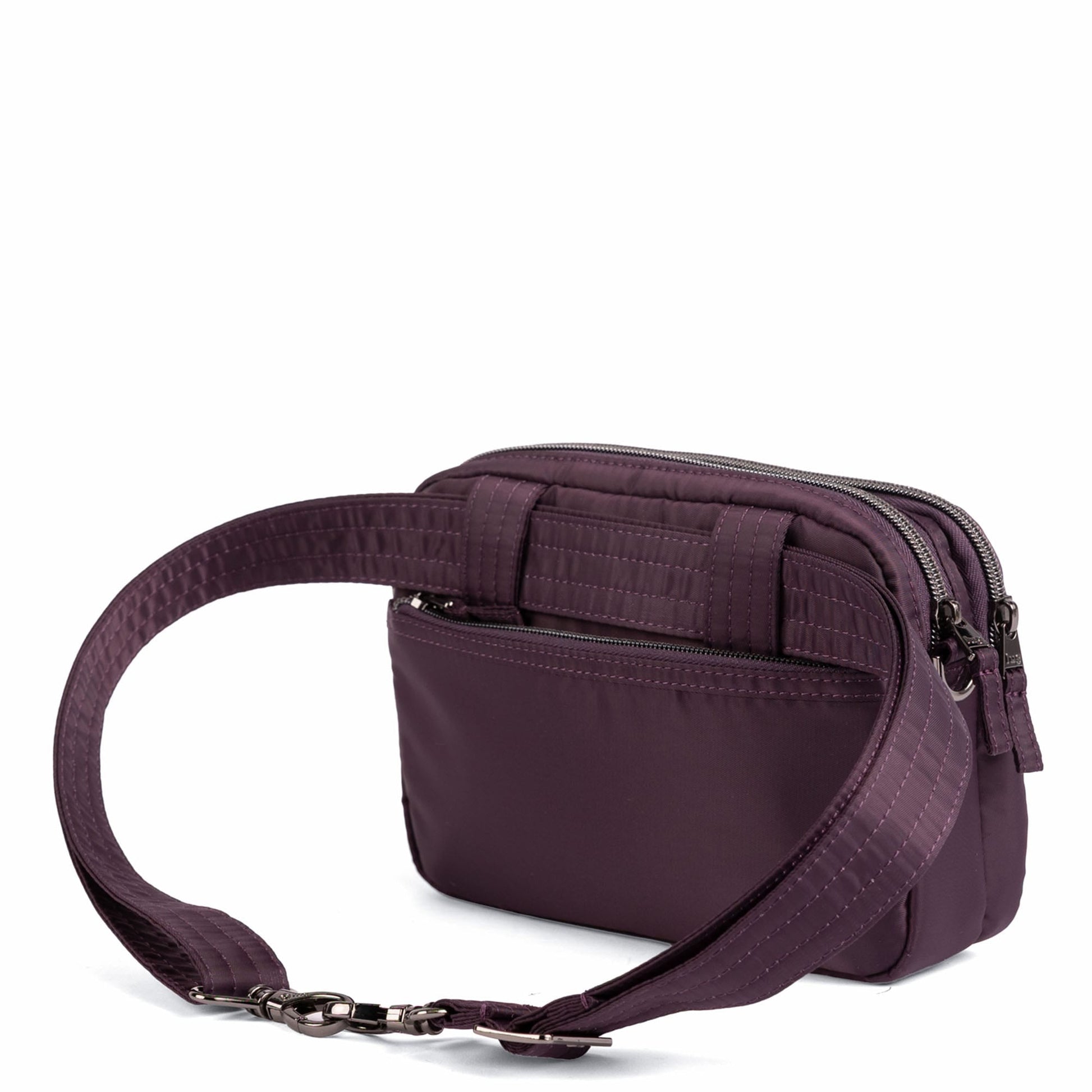 Super Coupe 2 Convertible Crossbody Bag - PLUM - 25446_Super-Coupe-2_Plum_Angle_04