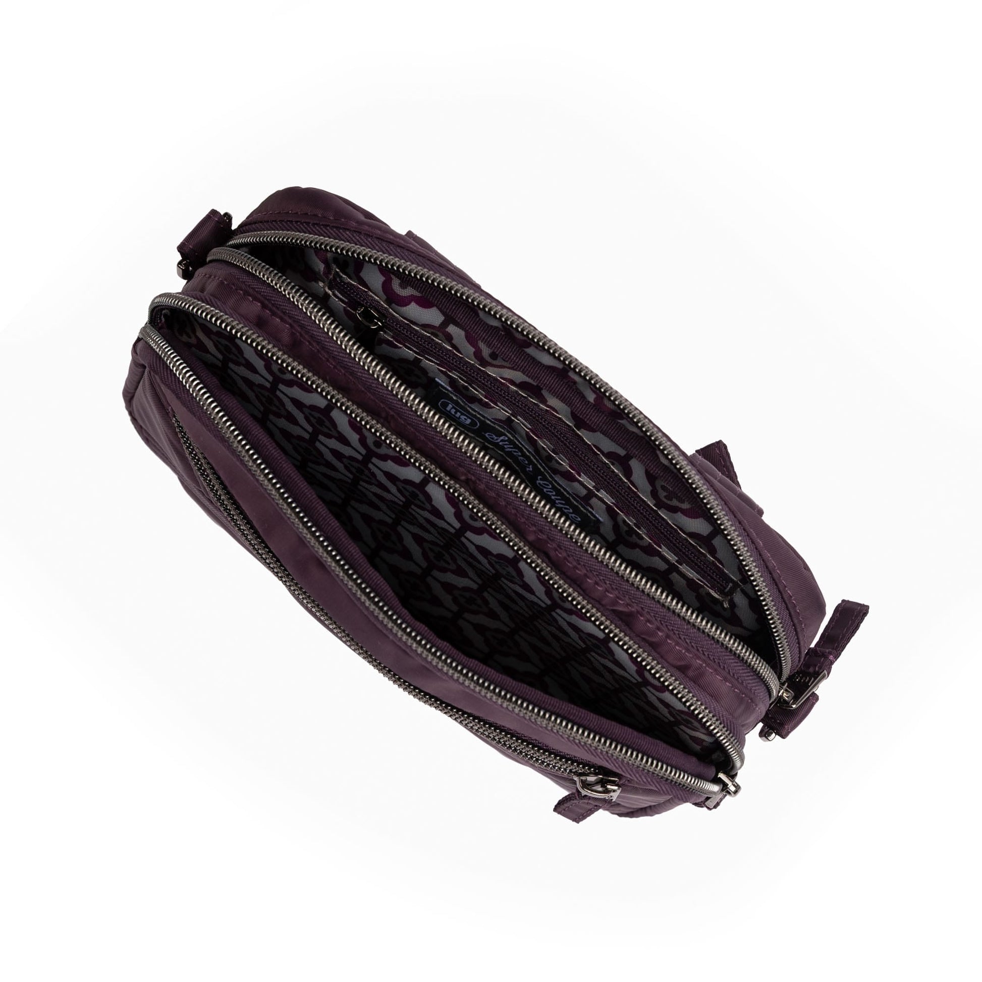 Super Coupe 2 Convertible Crossbody Bag - PLUM - 25446_Super-Coupe-2_Plum_Angle_05