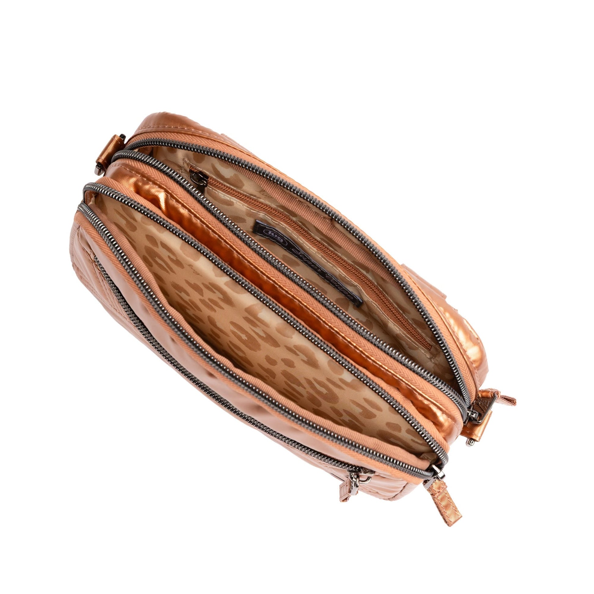 Super Coupe 2 Convertible Crossbody Bag - METALLIC CHAI - 25447_Super-Coupe-2_Metallic-Chai_Angle_05