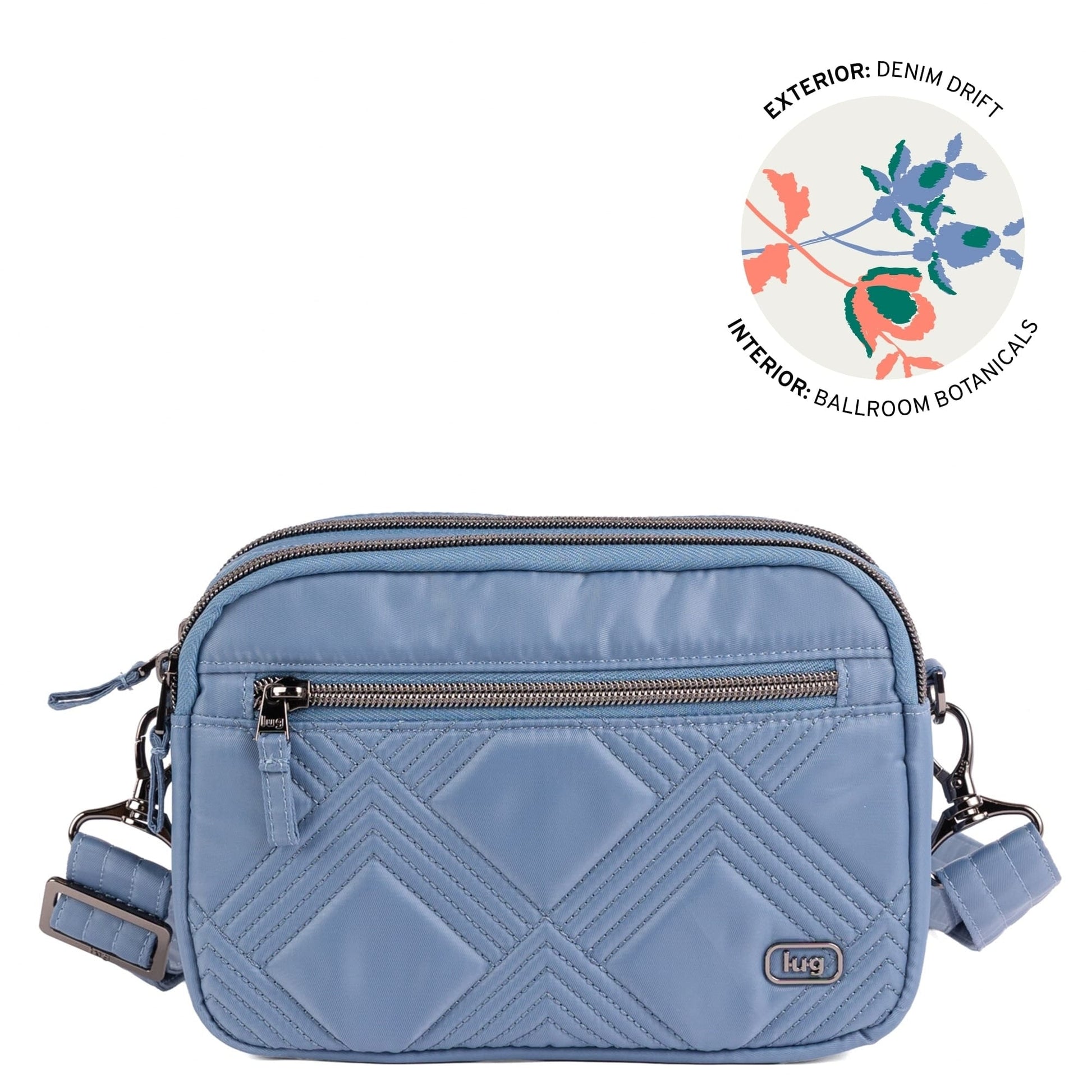 Super Coupe 2 Convertible Crossbody Bag - DENIM DRIFT - 25449_Super-Coupe-2_Denim-Drift_Angle_01