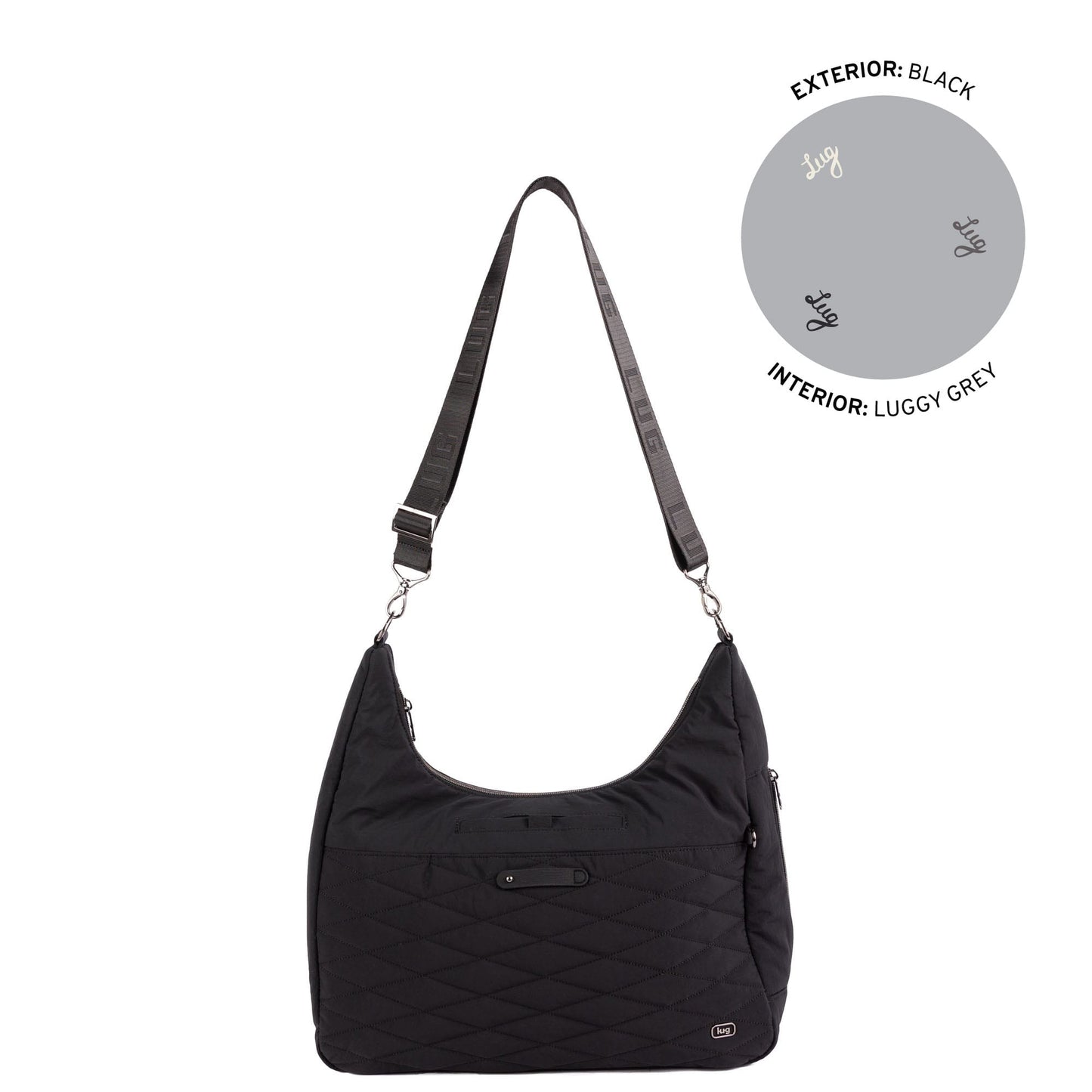 Balsa CloudGo Hobo Crossbody Bag - BLACK - 25471_Balsa_CloudGo_Black_Angle_01