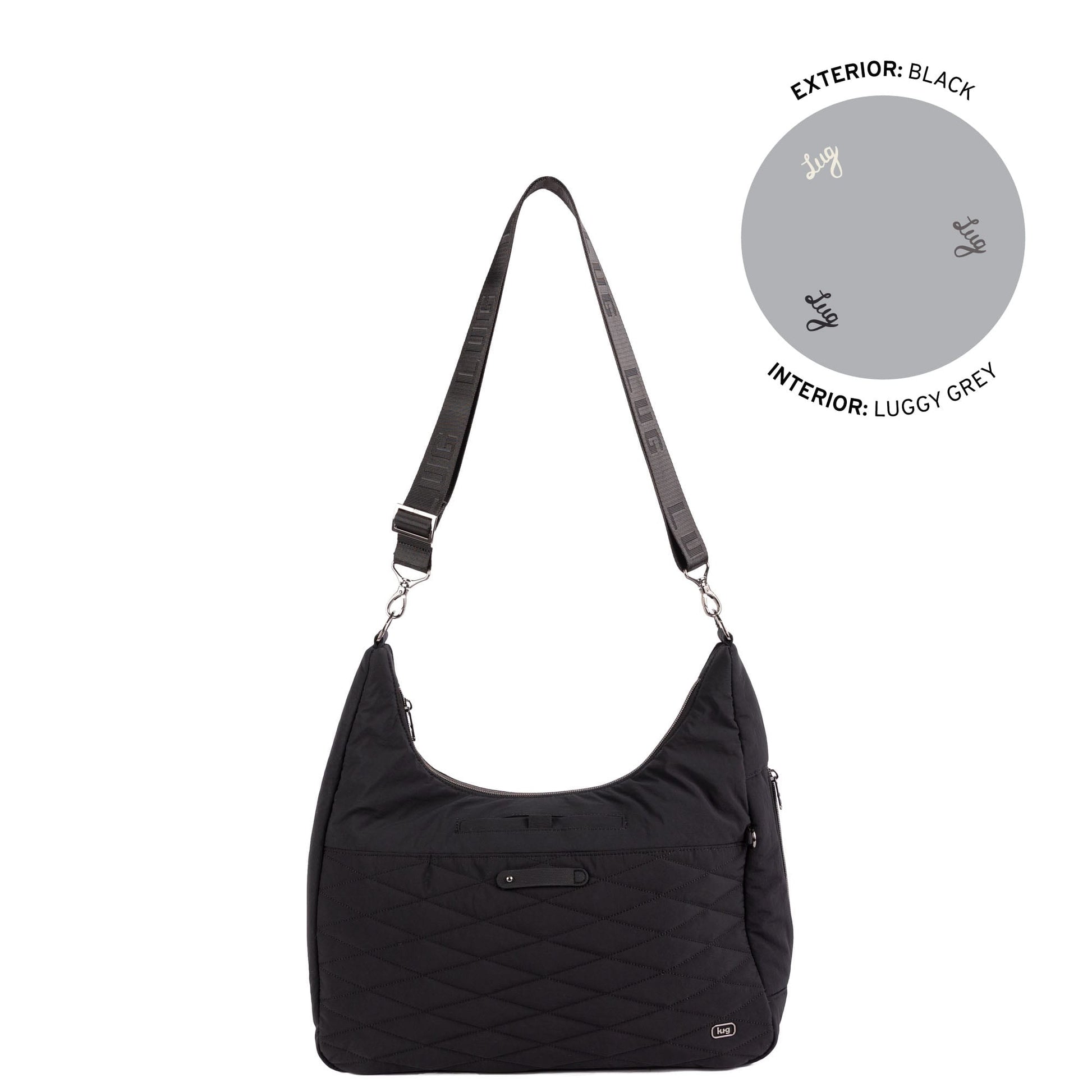 Balsa CloudGo Hobo Crossbody Bag - BLACK - 25471_Balsa_CloudGo_Black_Angle_01