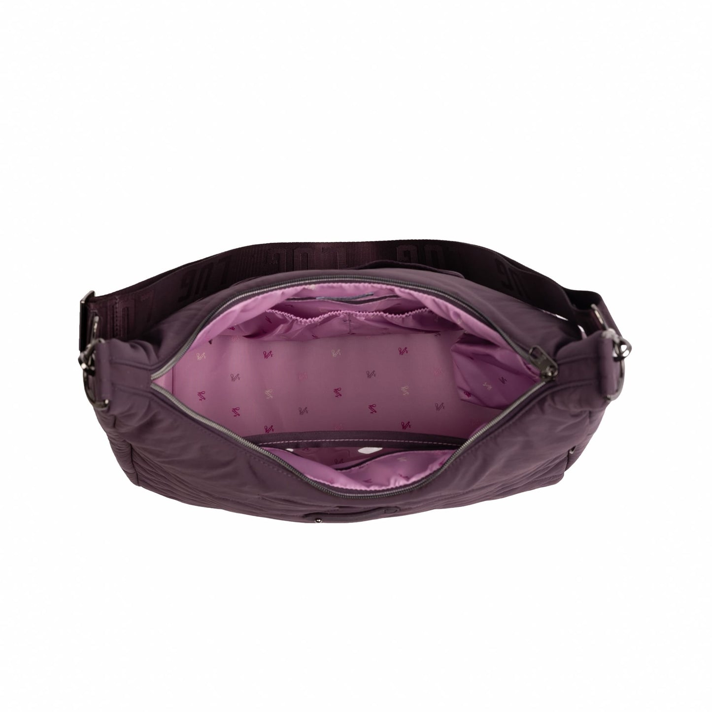 Balsa CloudGo Hobo Crossbody Bag - PLUM - 25472_Balsa_CloudGo_Plum_Angle_05