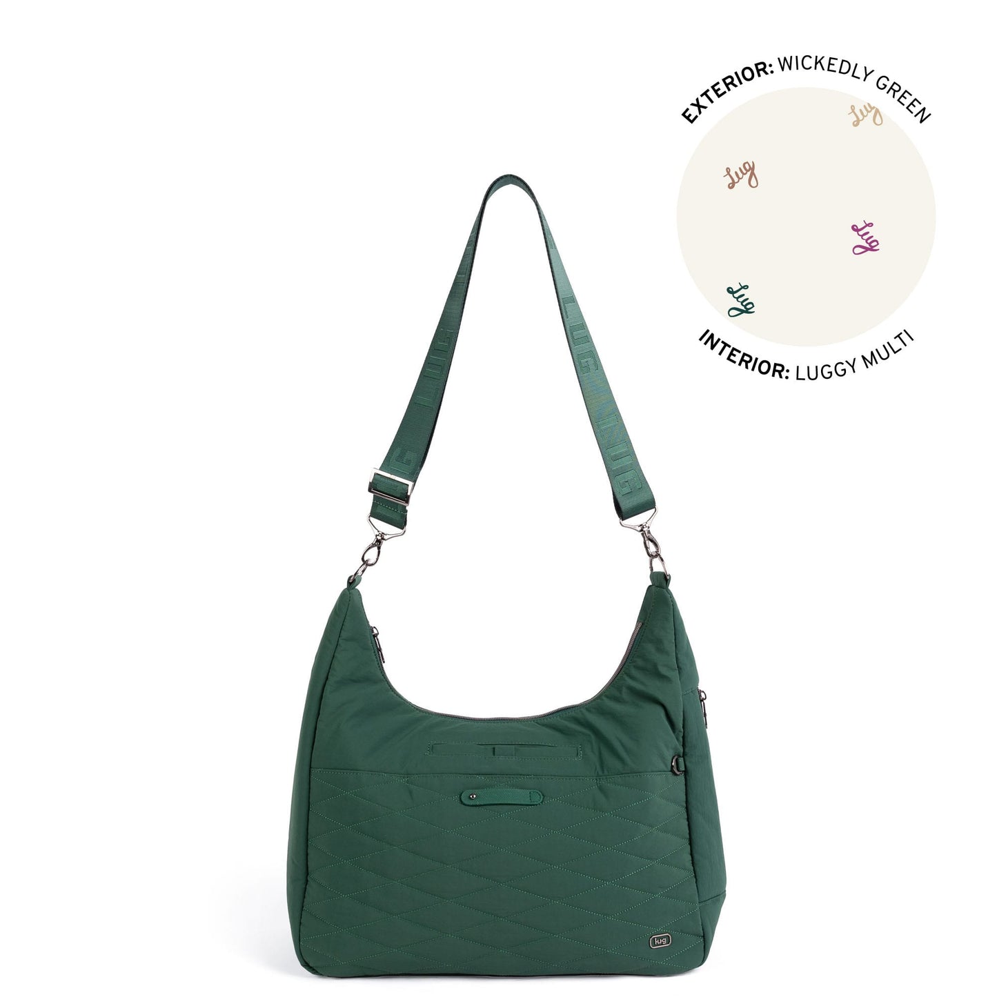Balsa CloudGo Hobo Crossbody Bag - WICKEDLY GREEN - 25474_Balsa_CloudGo_WickedlyGreen_Angle_01