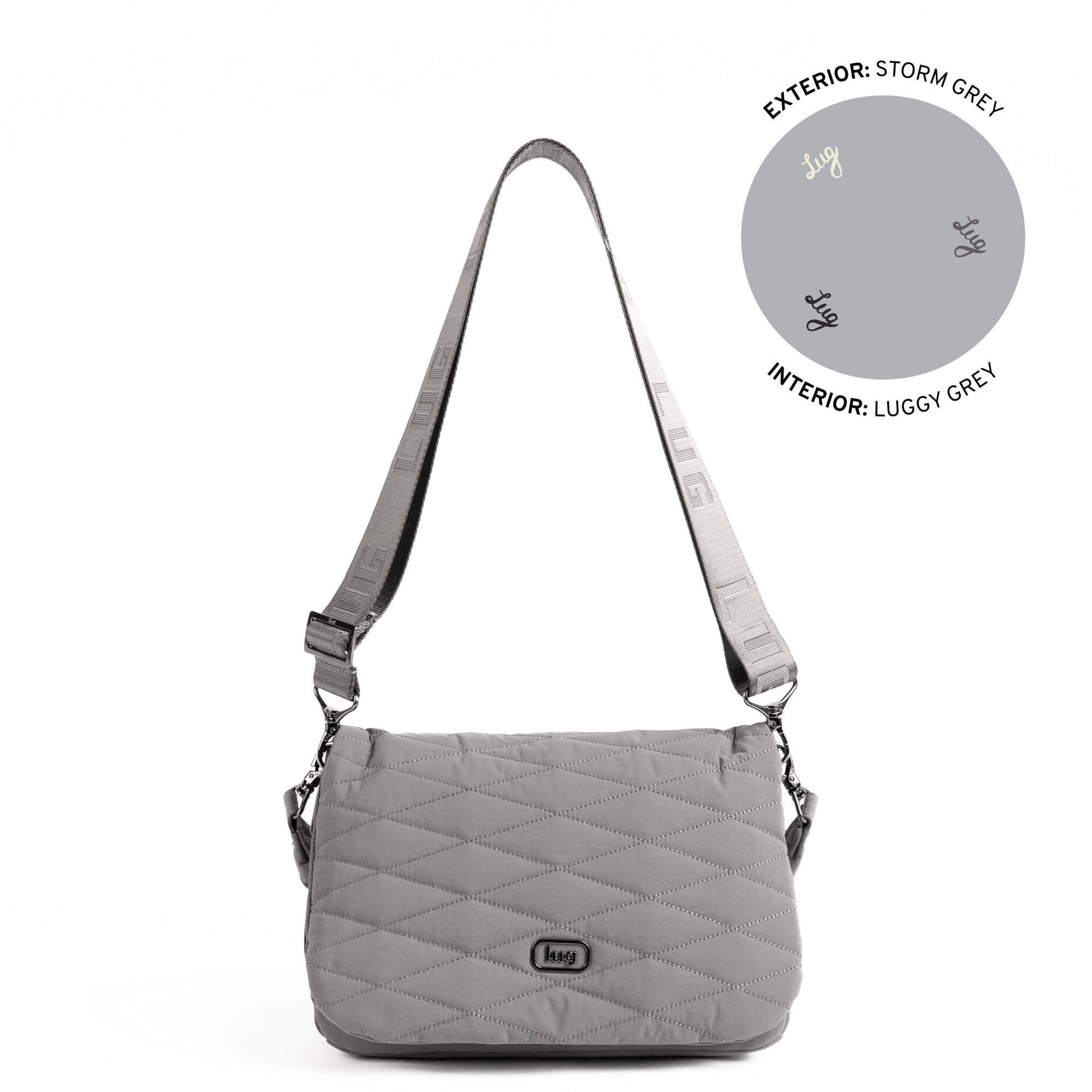 Bina CloudGo Foldover Crossbody Bag - STORM GREY - 25482_Bina_CloudGo_StormGrey_Angle_01_11029117-2e42-4289-b0a4-7cc9ee756a1f