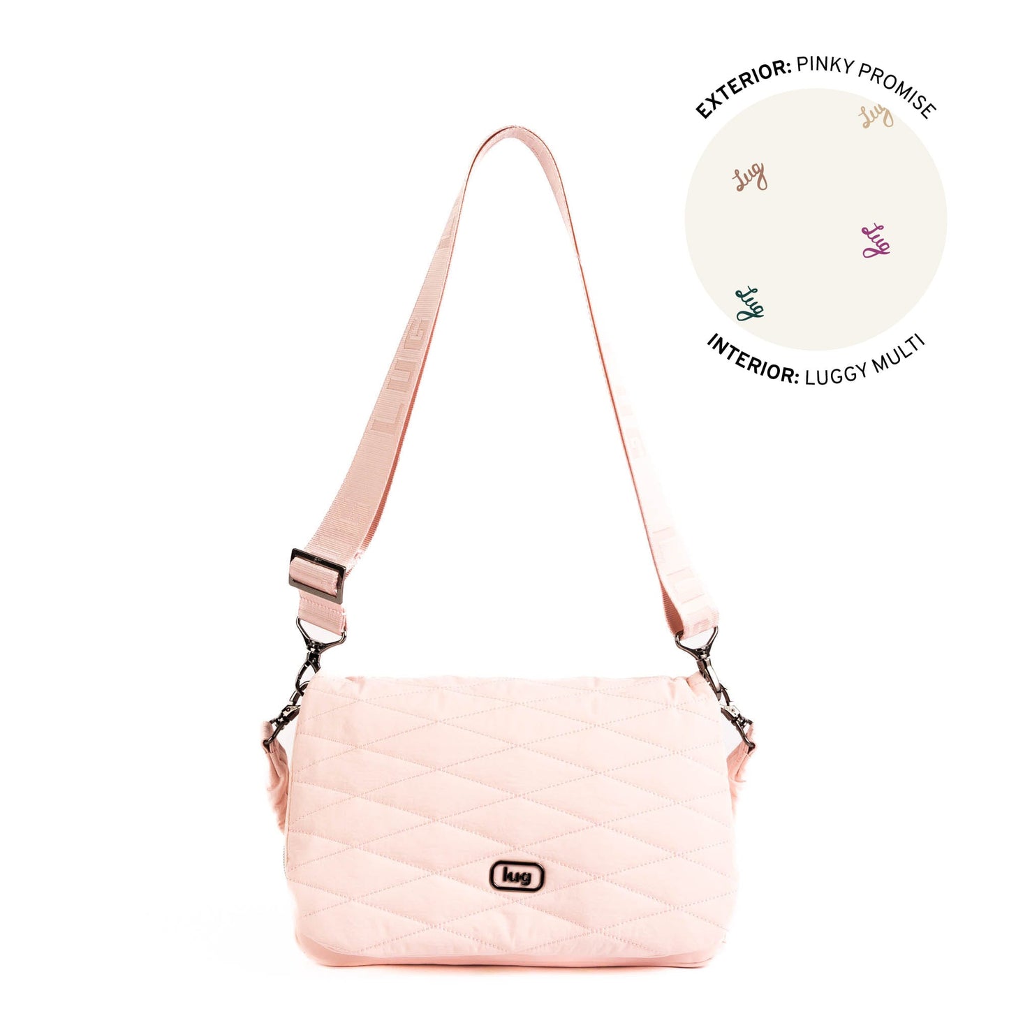Bina CloudGo Foldover Crossbody Bag - PINKY PROMISE - 25487_Bina_CloudGo_PinkyPromise_Angle_01