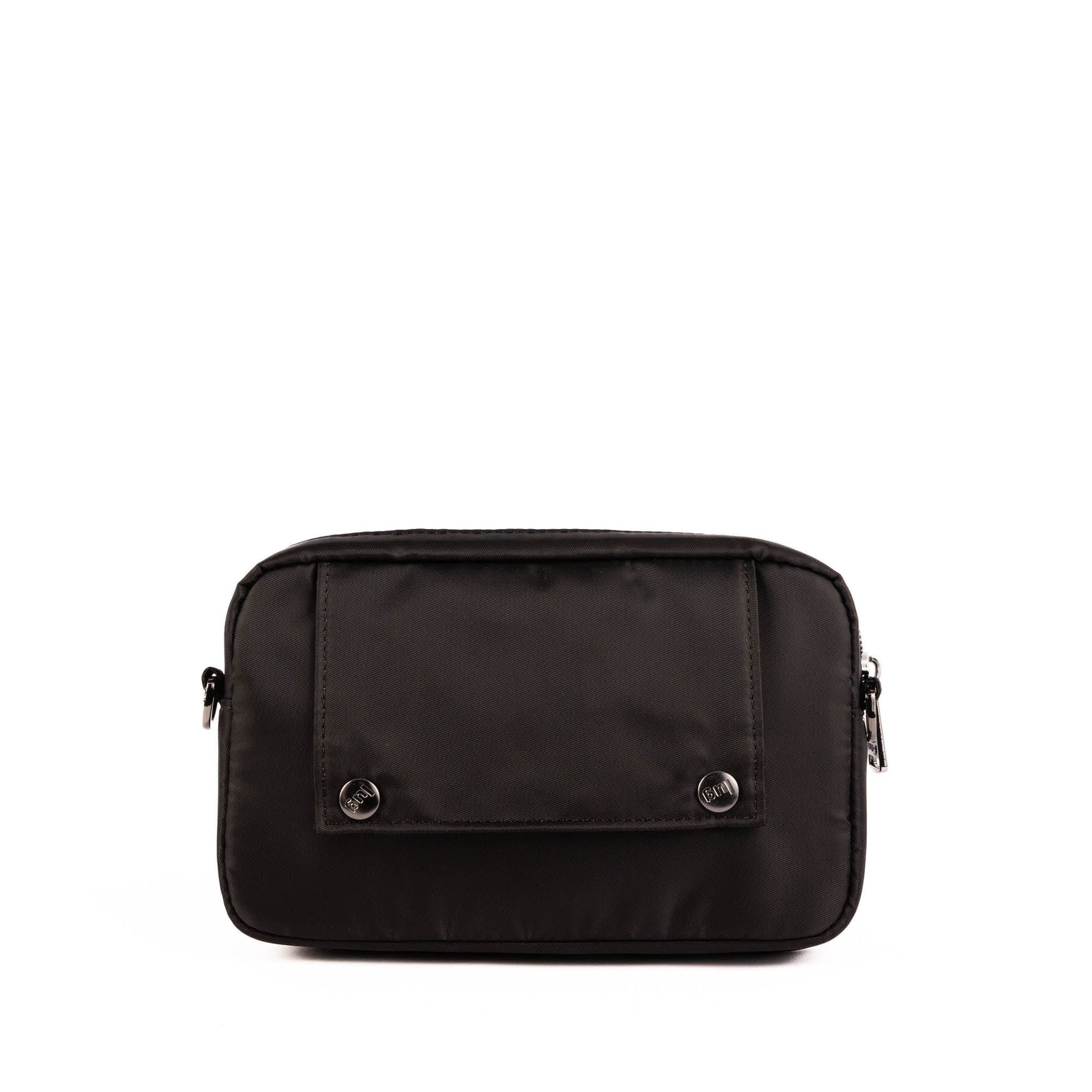 Catamaran Tote Bag & Removable Pouch - BLACK - 25489_Catamaran_Black_Angle_08