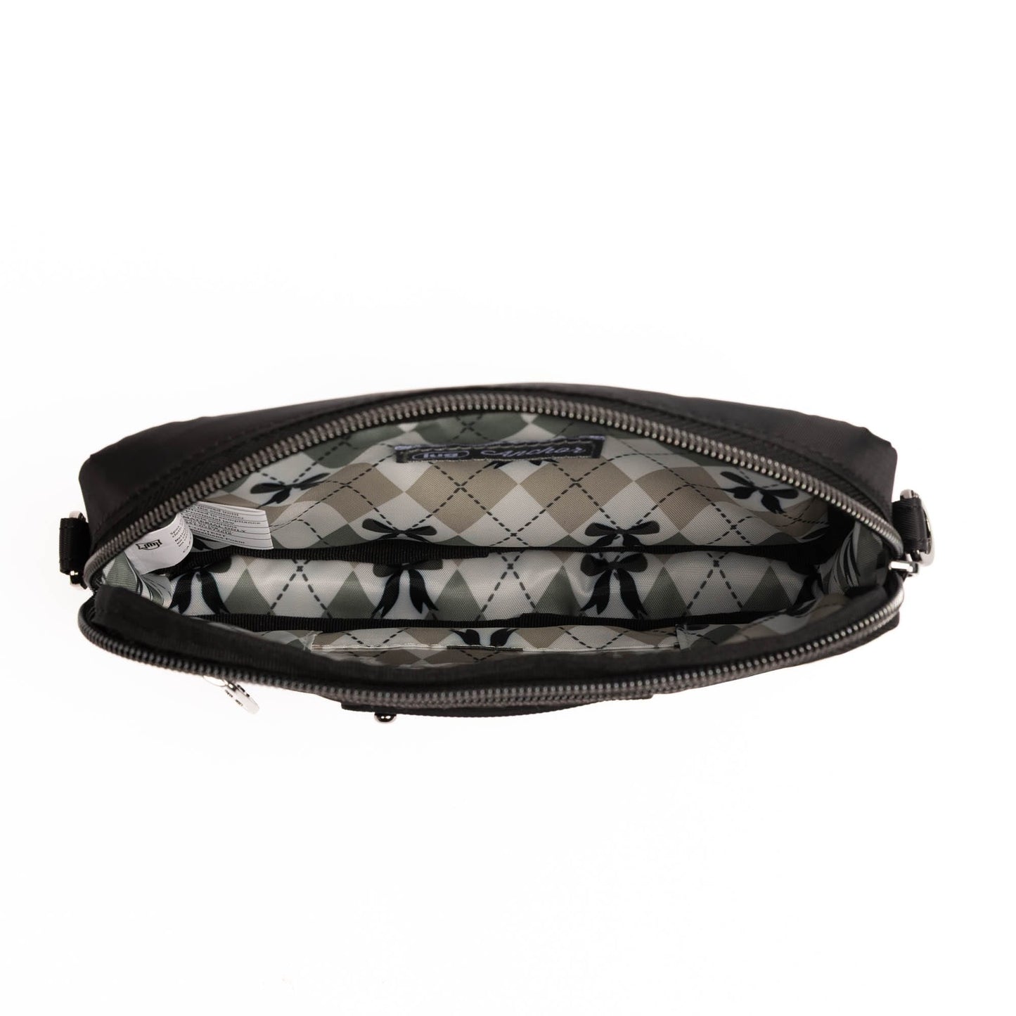 Catamaran Tote Bag & Removable Pouch - BLACK - 25489_Catamaran_Black_Angle_09