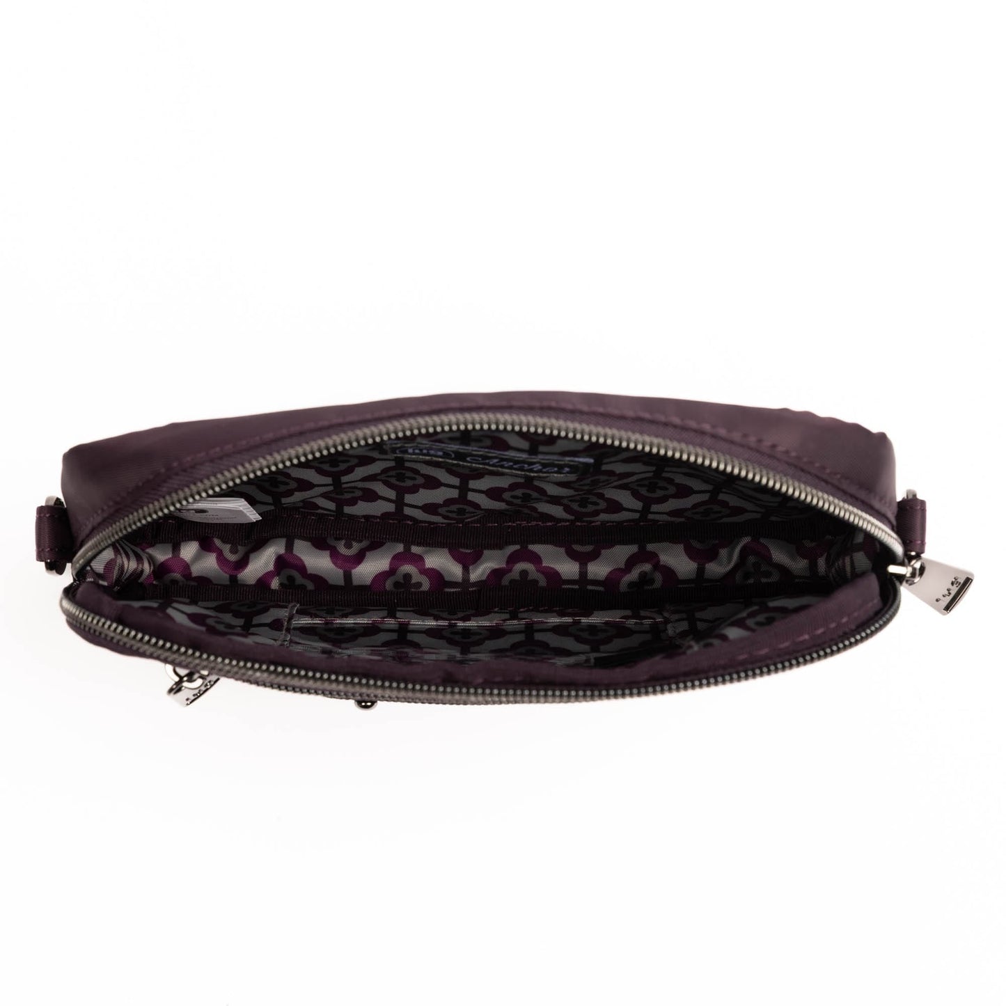 Catamaran Tote Bag & Removable Pouch - PLUM - 25490_Catamaran_Plum_Angle_09