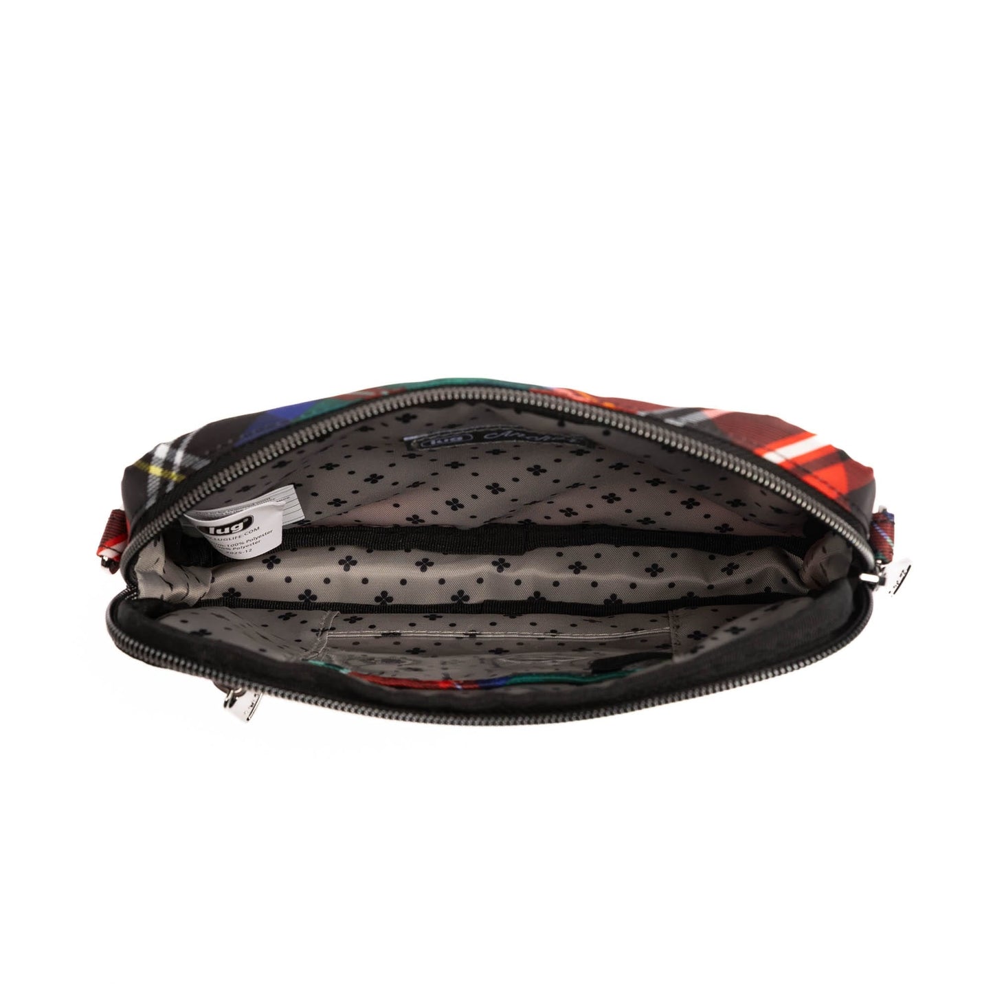 Catamaran Tote Bag & Removable Pouch - TARTAIN PLAID - 25496_Catamaran_TartanPlaid_Angle_09
