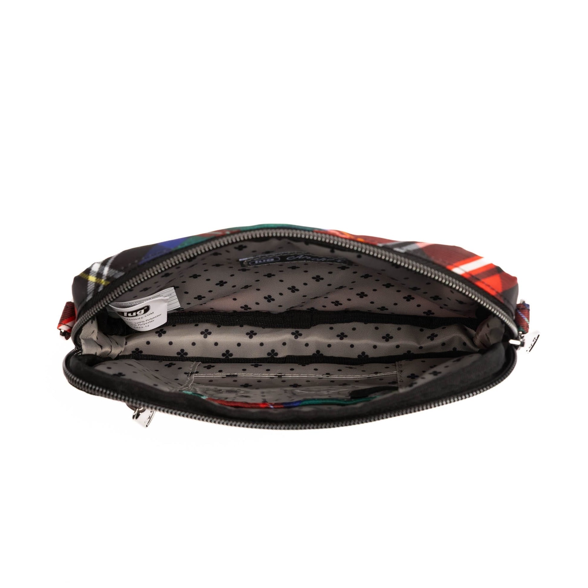 Catamaran Tote Bag & Removable Pouch - TARTAIN PLAID - 25496_Catamaran_TartanPlaid_Angle_09