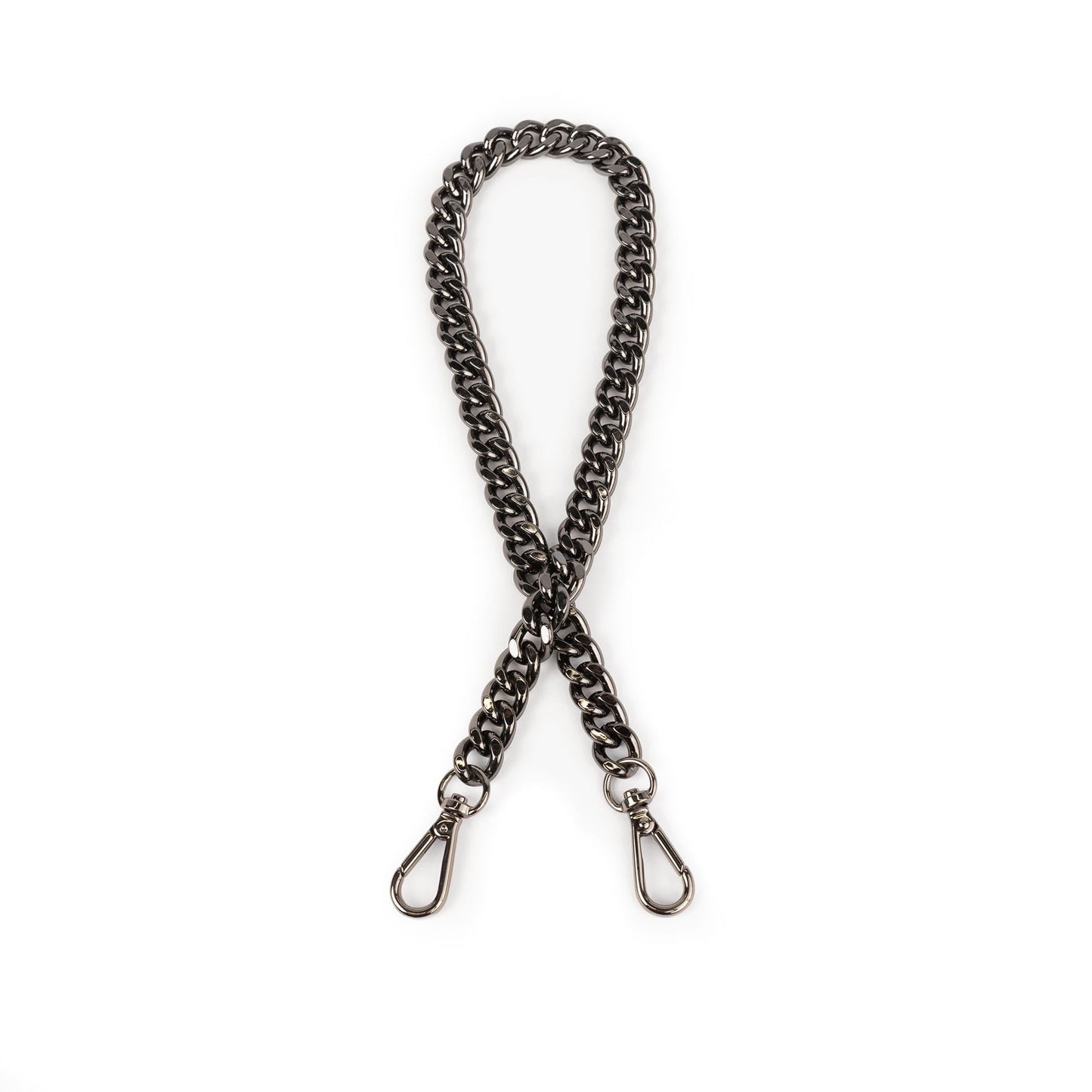 Railrun Short Metal Shoulder Strap - - 25524_Railrun_Gunmetal_Angle_01_d4143a38-fff7-42f1-b6fe-cf11b513d7bb